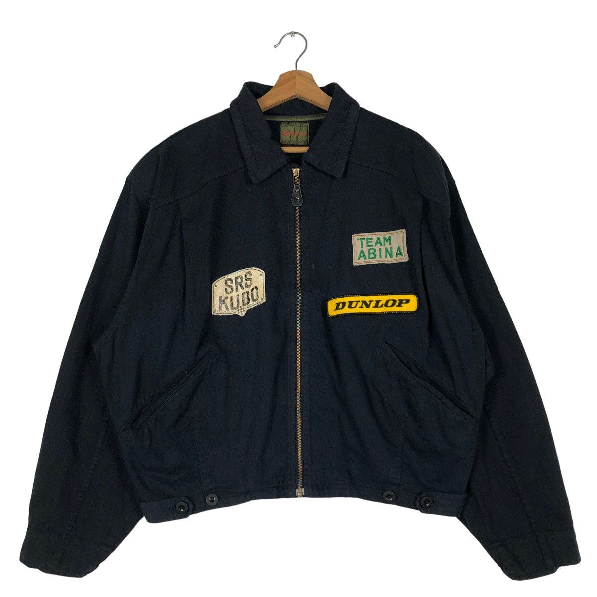 🔥VINTAGE BOMBER JACKET BONEVILLE CP COMPANY BIG LOGO - 3