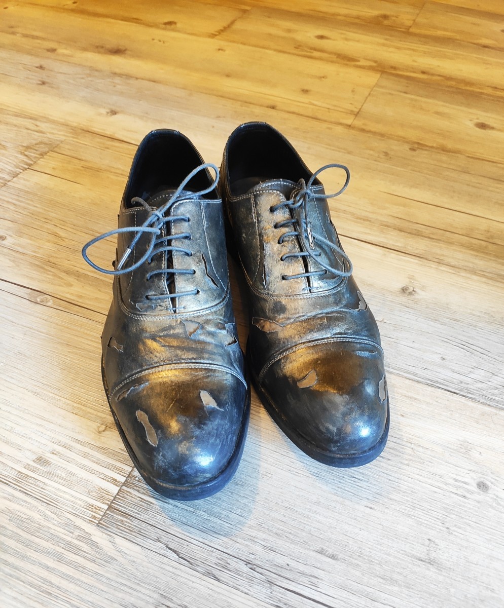 Destroyed derbies.Like Guidi or Yohji Yamamoto - 6