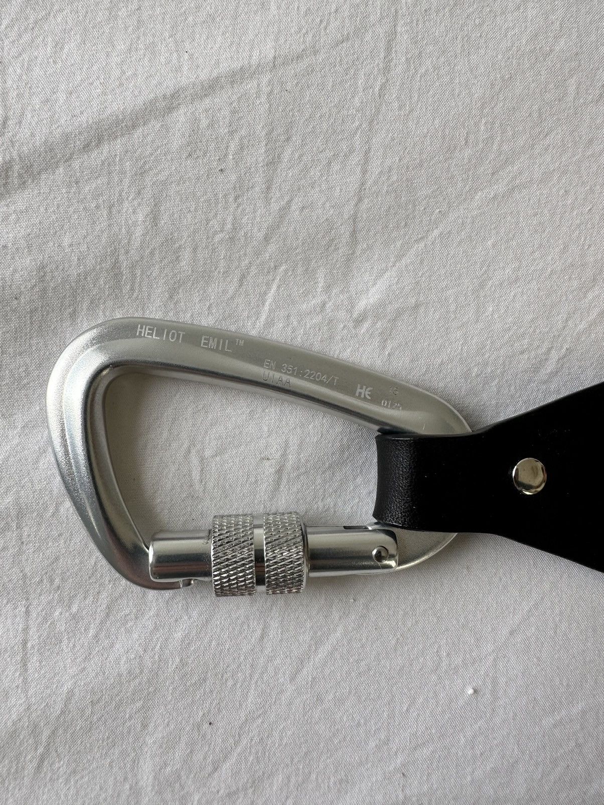 Heliot Emil Leather Carabiner Belt - 2