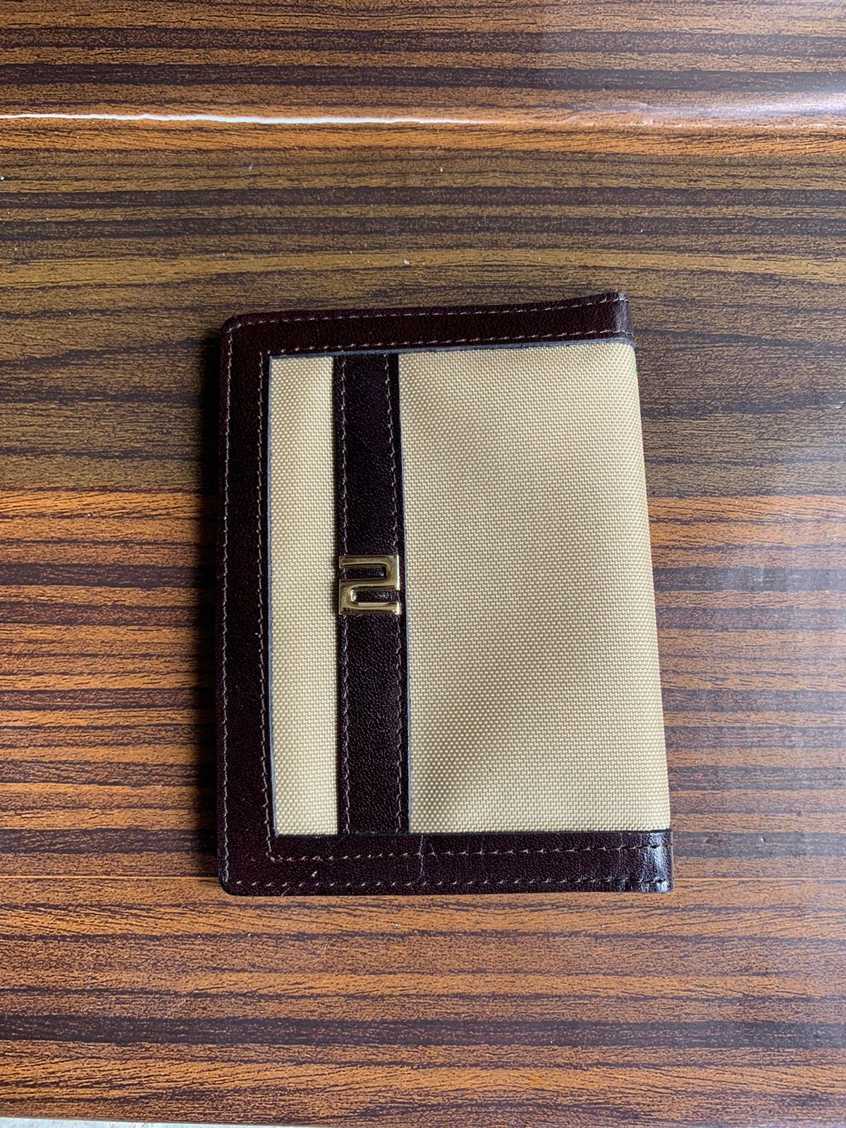 Vintage card Holder Wallet laura Leather made in tokyo - 3