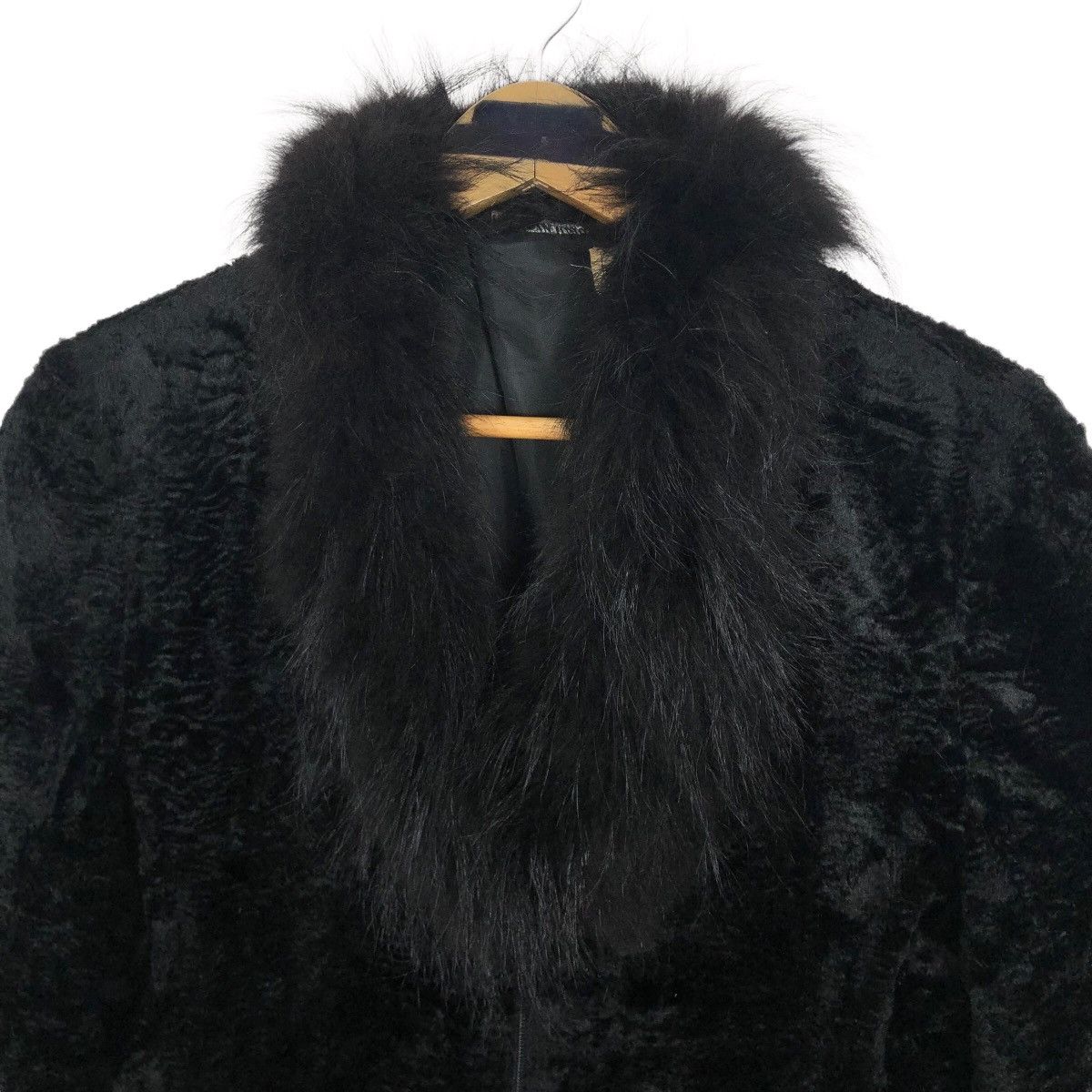 Vintage Valentino Garavani Faux Fur Velvet Jacket - 9