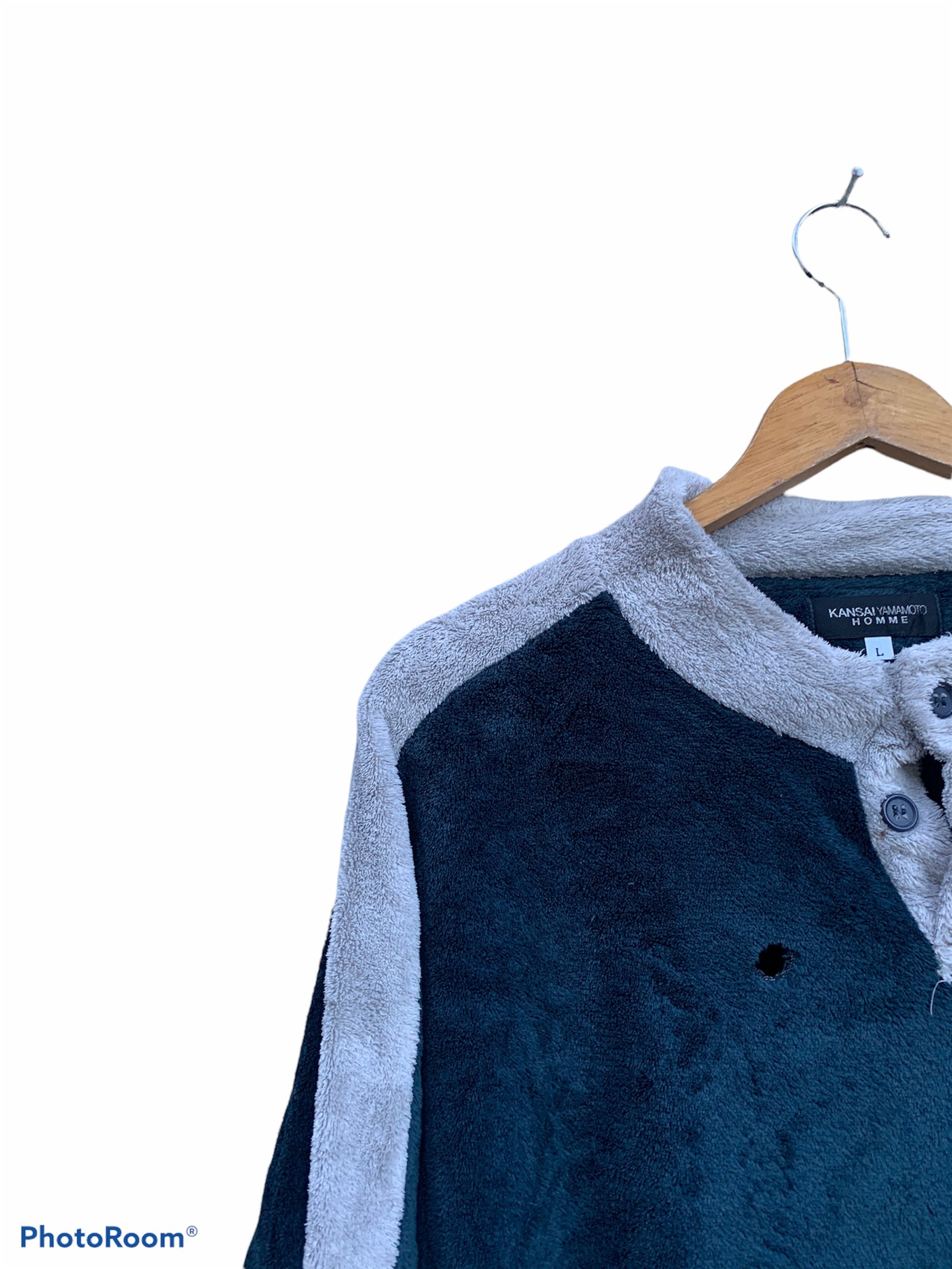 Kansai Yamamoto - Vintage Two Tone Kansai Yamamoto Fleece - 4