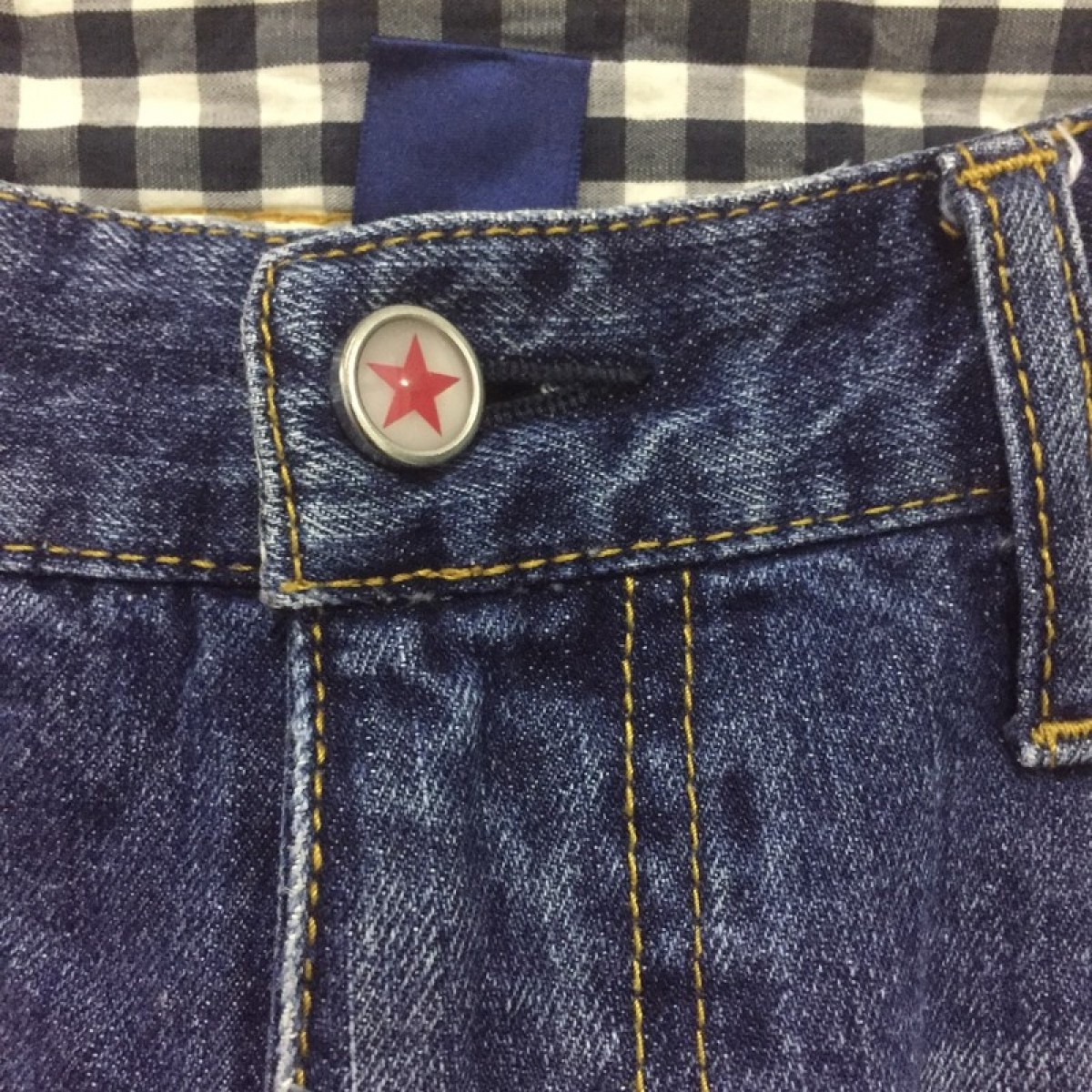 Mickey Mouse - Rare jeans mickey mouse print vintage style - 6