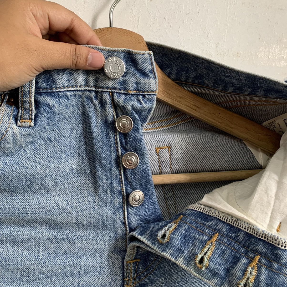 Vintage - Milan Owen Flare Denim Jeans - 5