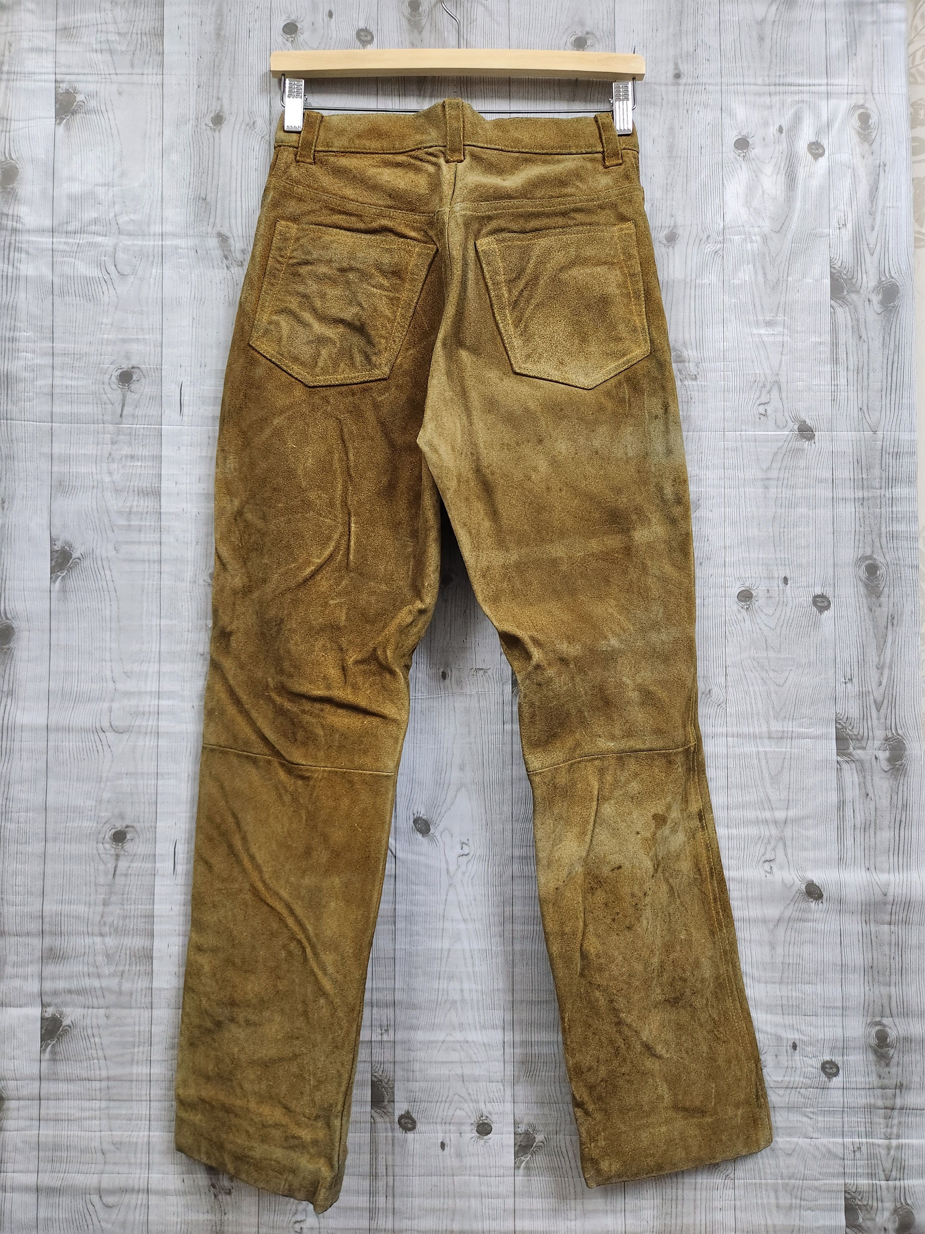 Vintage Beams Genuine Leather Pants - 10