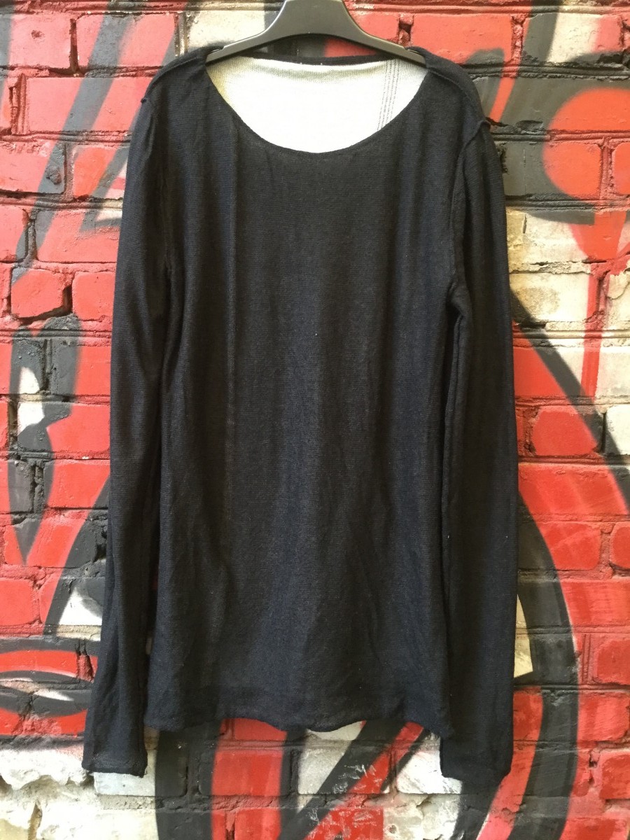 Lumen Et Umbra - FW13 reversible sweater.Like Rick Owens or Yanamoto. - 7