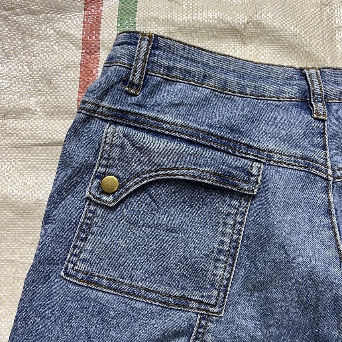 Flared Boot Cut Denim Jeans Japanese Brand - 16