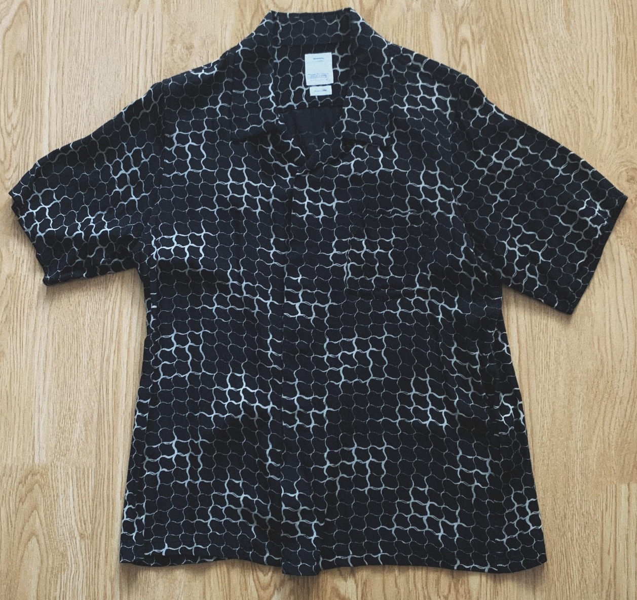 VISVIM FREE EDGE SHIRT S/S LATTICE