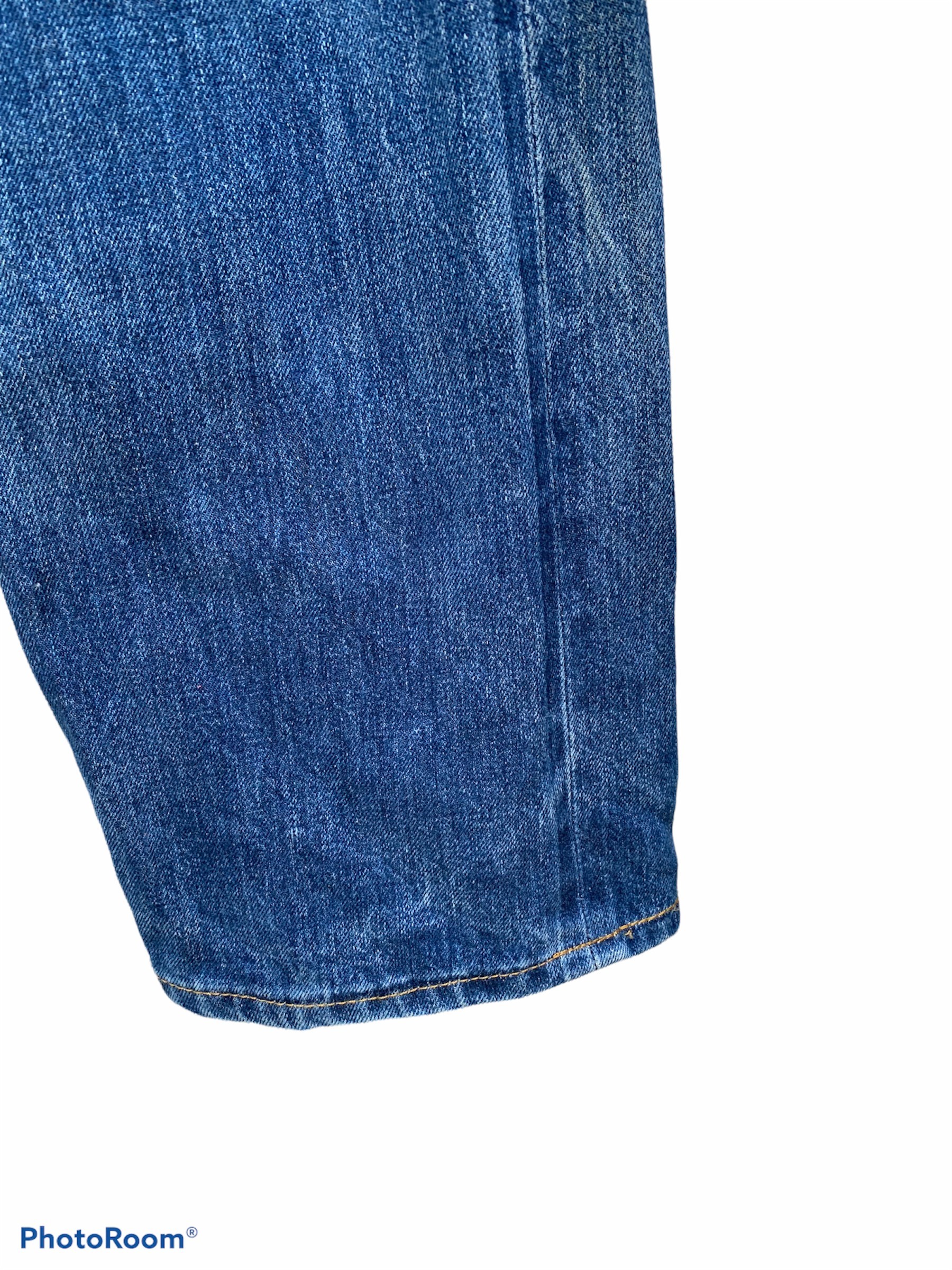 Vintage Levis 501 Big E 555 Button Jeans - 12