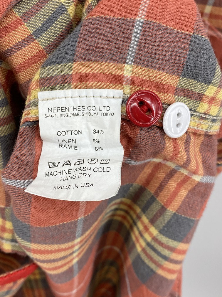 SS Weight Flannel Work Shirt - 5