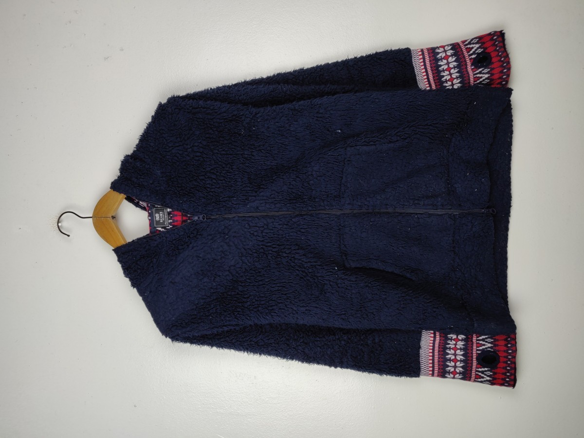 Beams Japan Sherpa Shearling Fleece Hoodie - 2