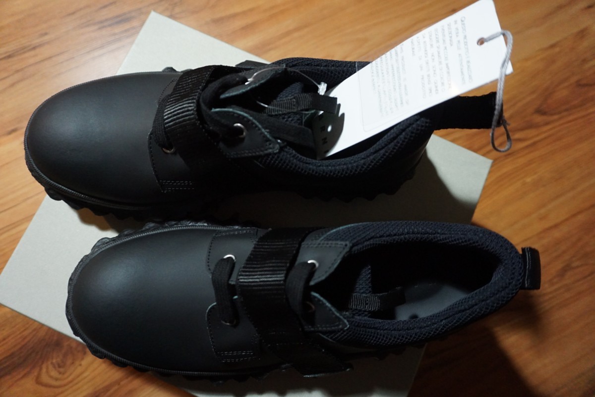 BNWT SS19 MARNI CALF LEATHER RACE UP SNEAKERS 43 - 3