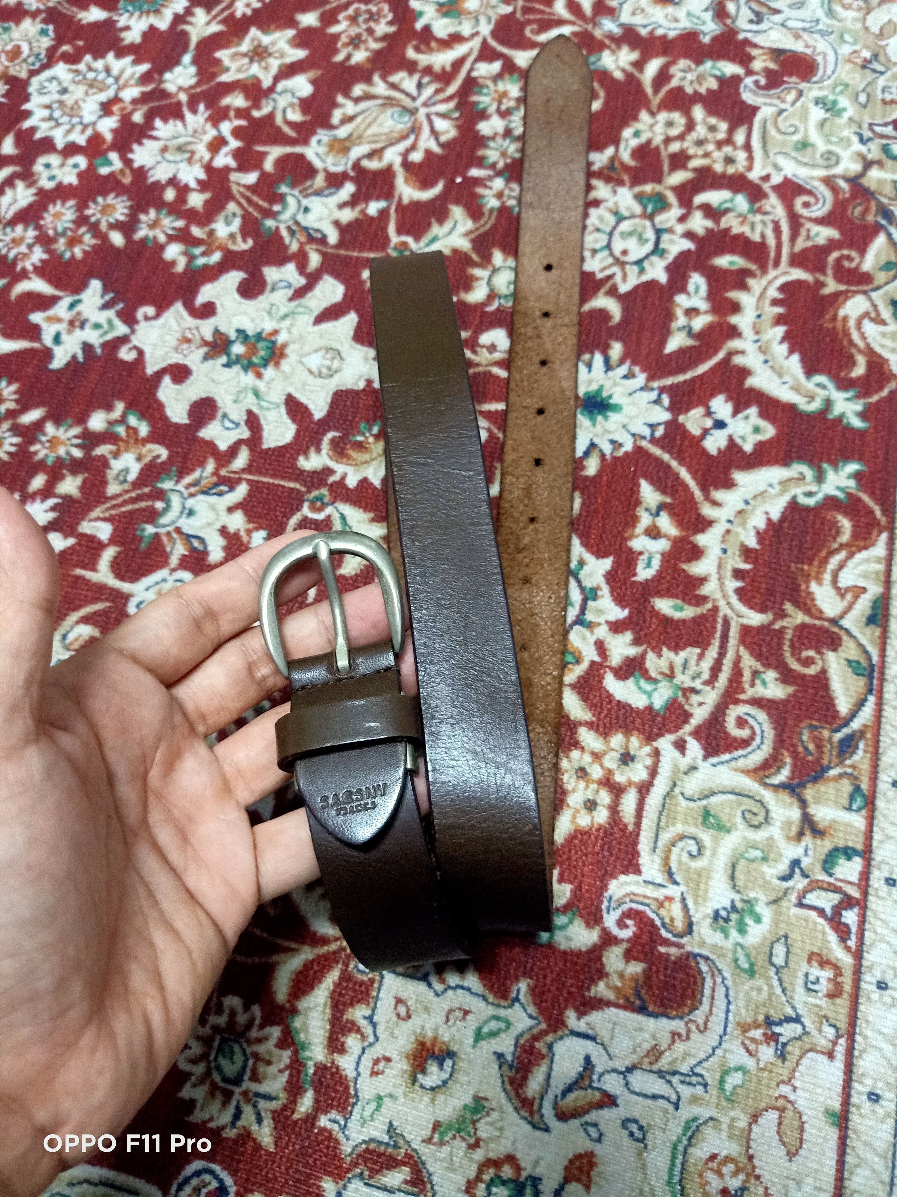 Yohji Yamamoto Y'sacs Sacny Leather belt - 4