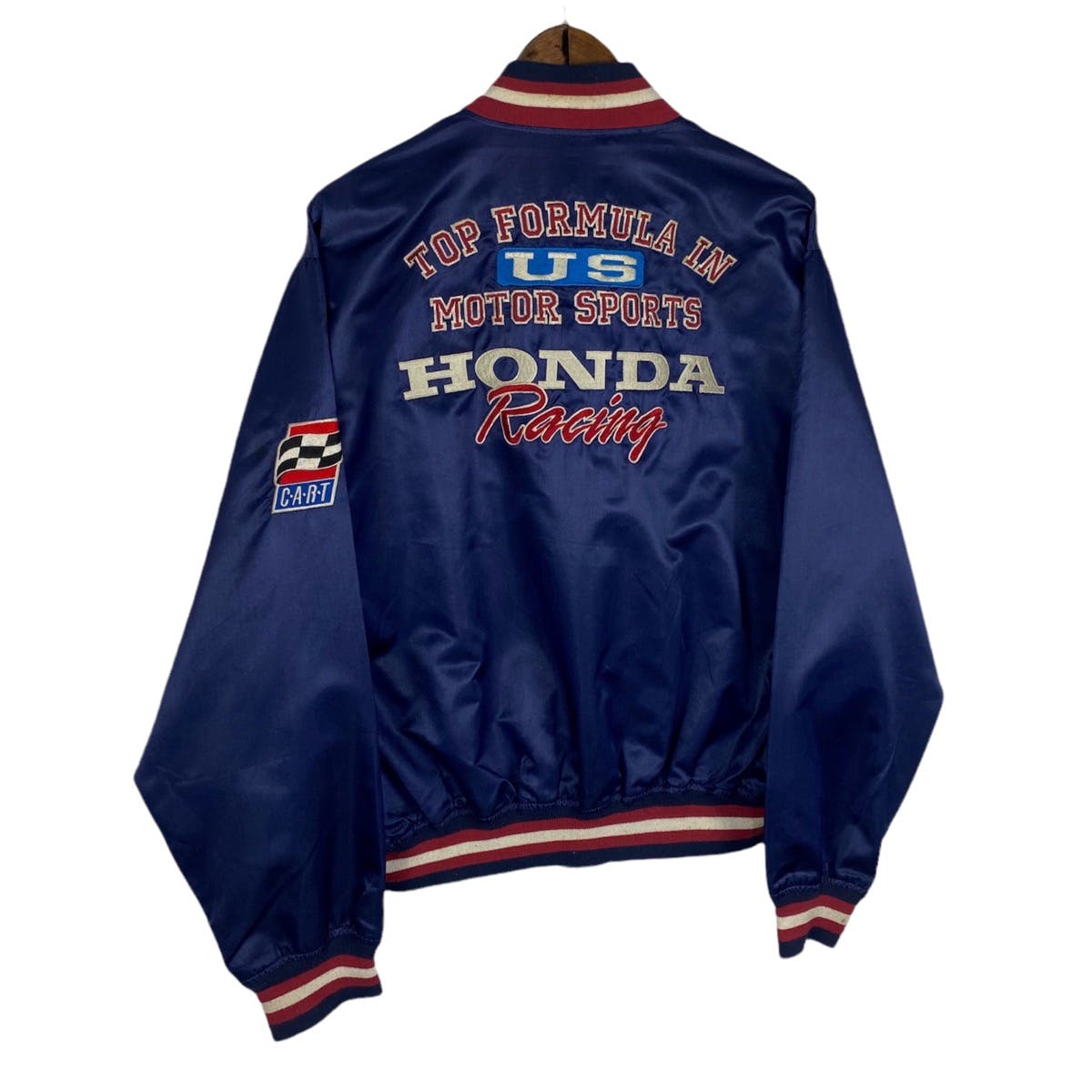Vintage Honda Racing Team Snap Button Jacket - 4