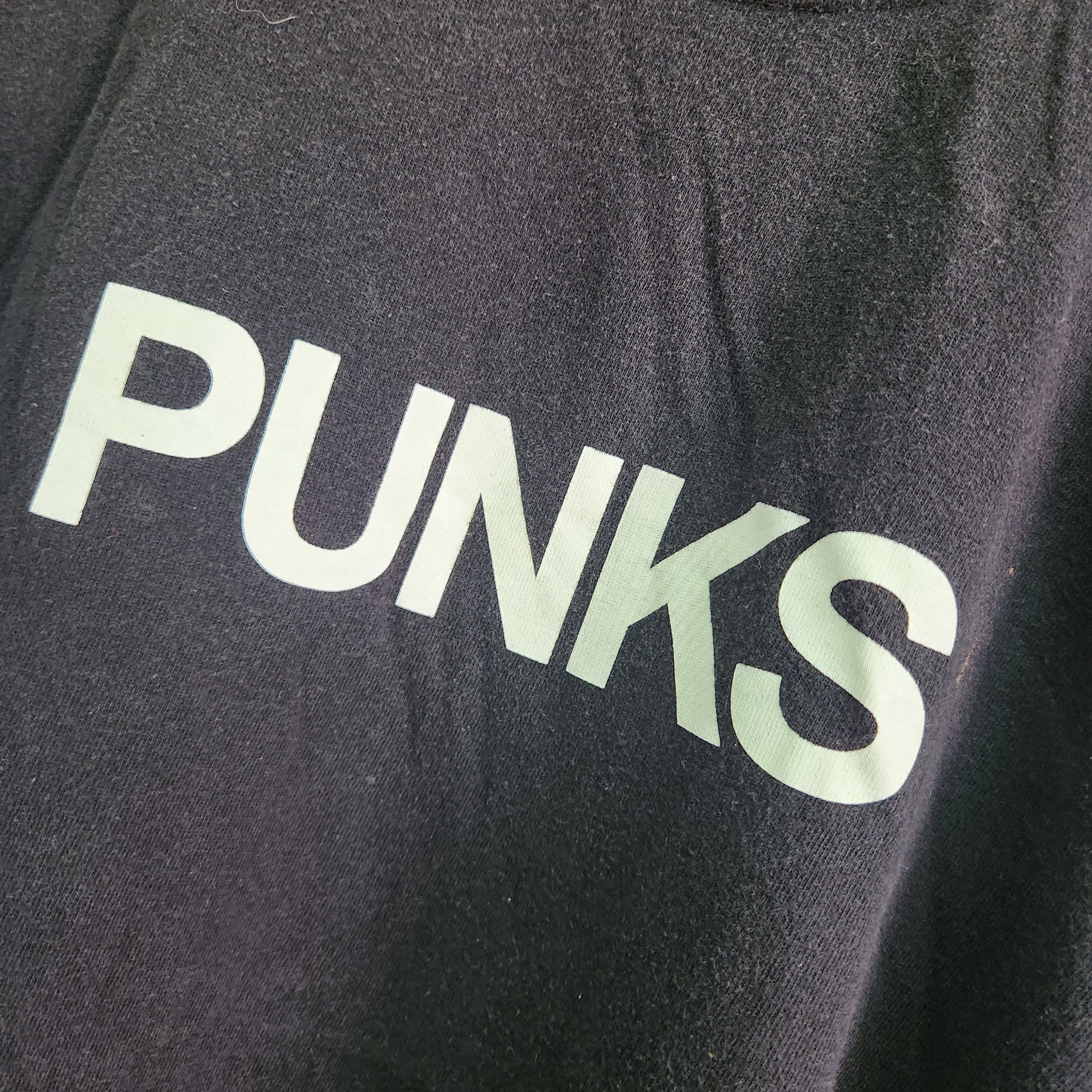 Japanese Brand - Punks Japanese Black Tees - 4