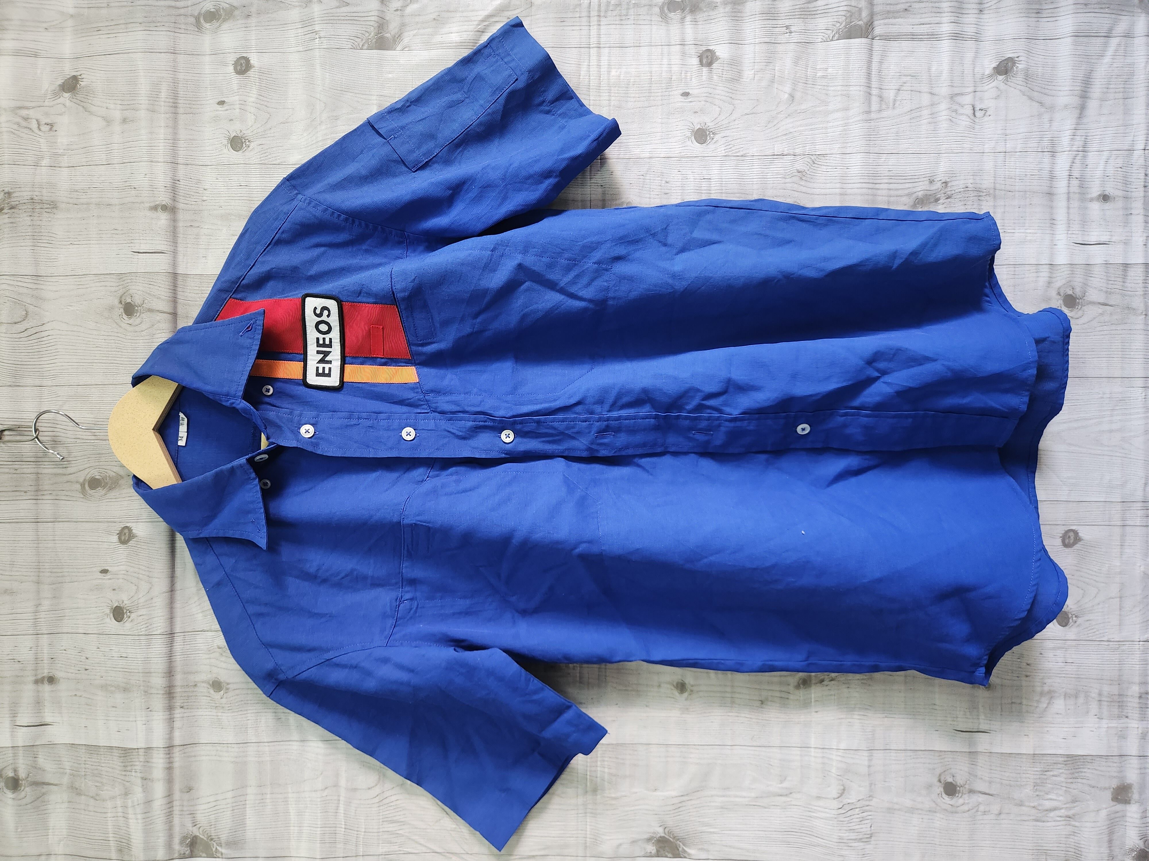 Vintage Japan ENEOS Workers Outlet Shirts - 1