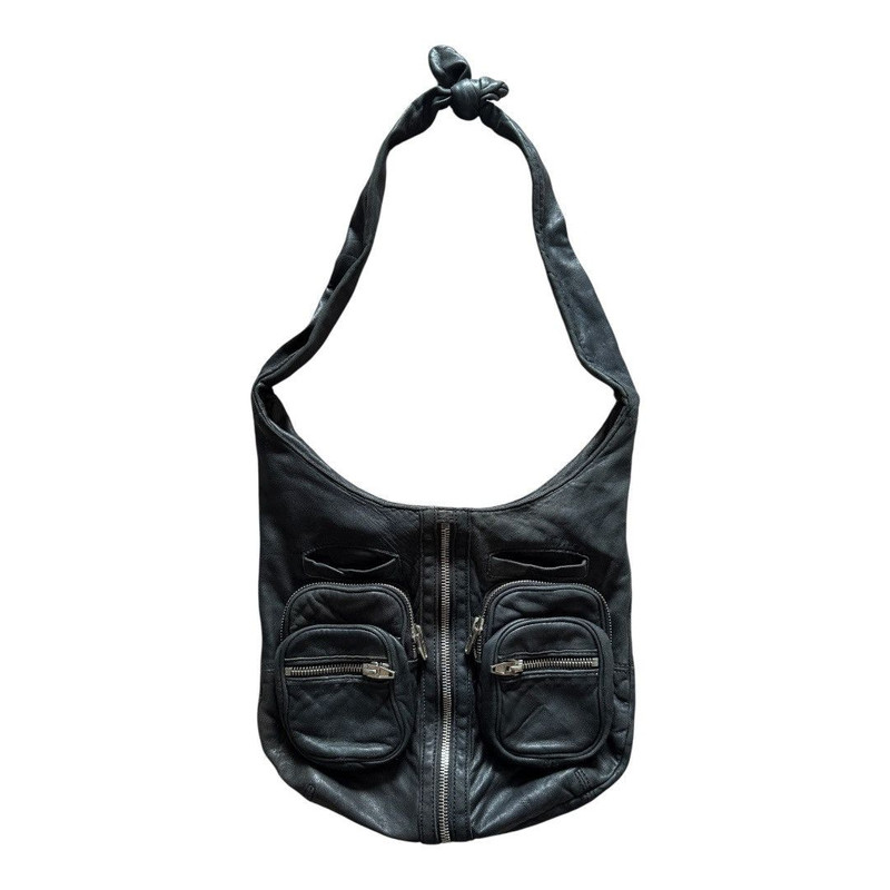 Alexander Wang Black Lambskin Leather Donna Bag - 1