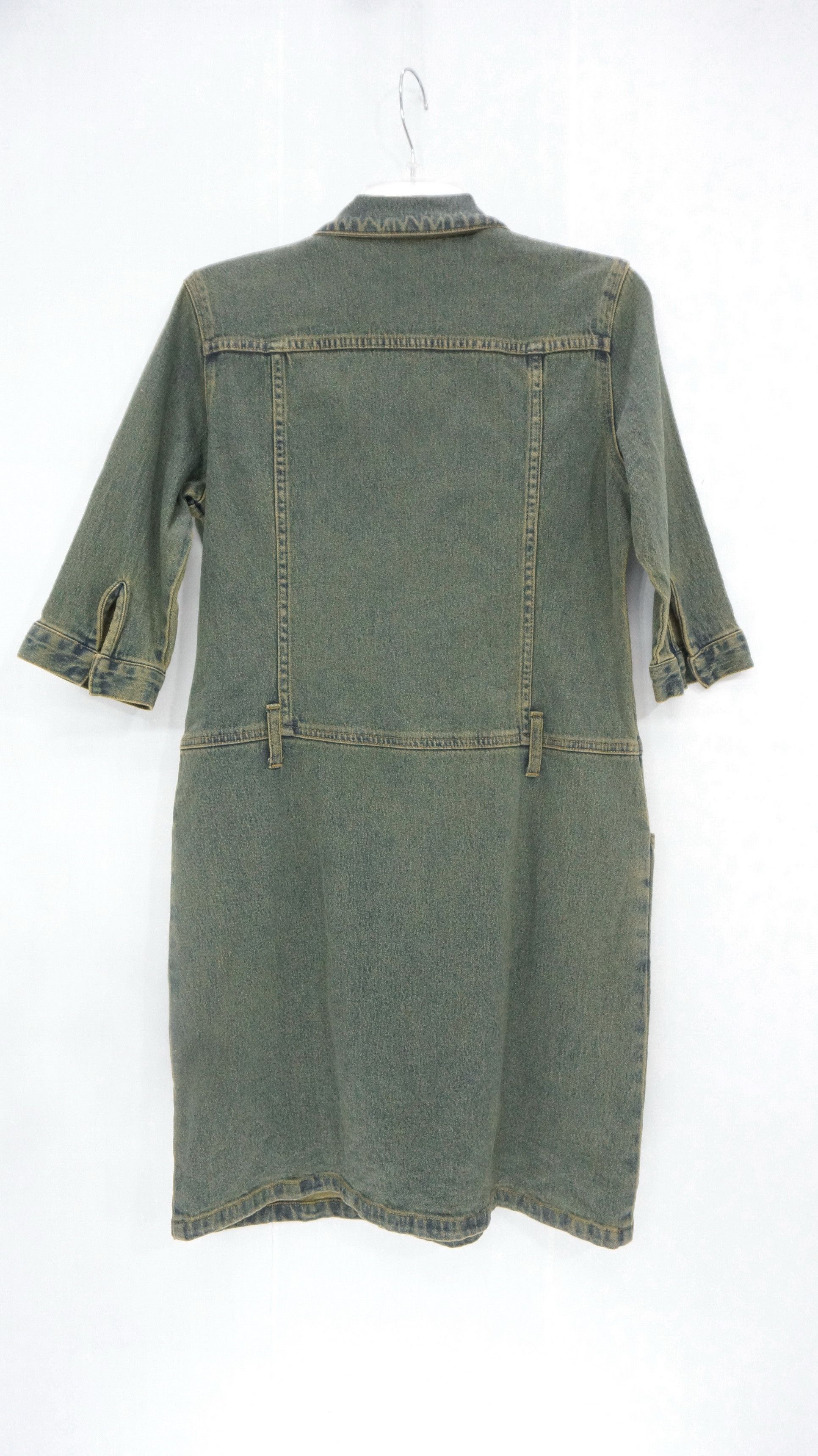 Livre Claire Vintage Tint Denim Dress - 3