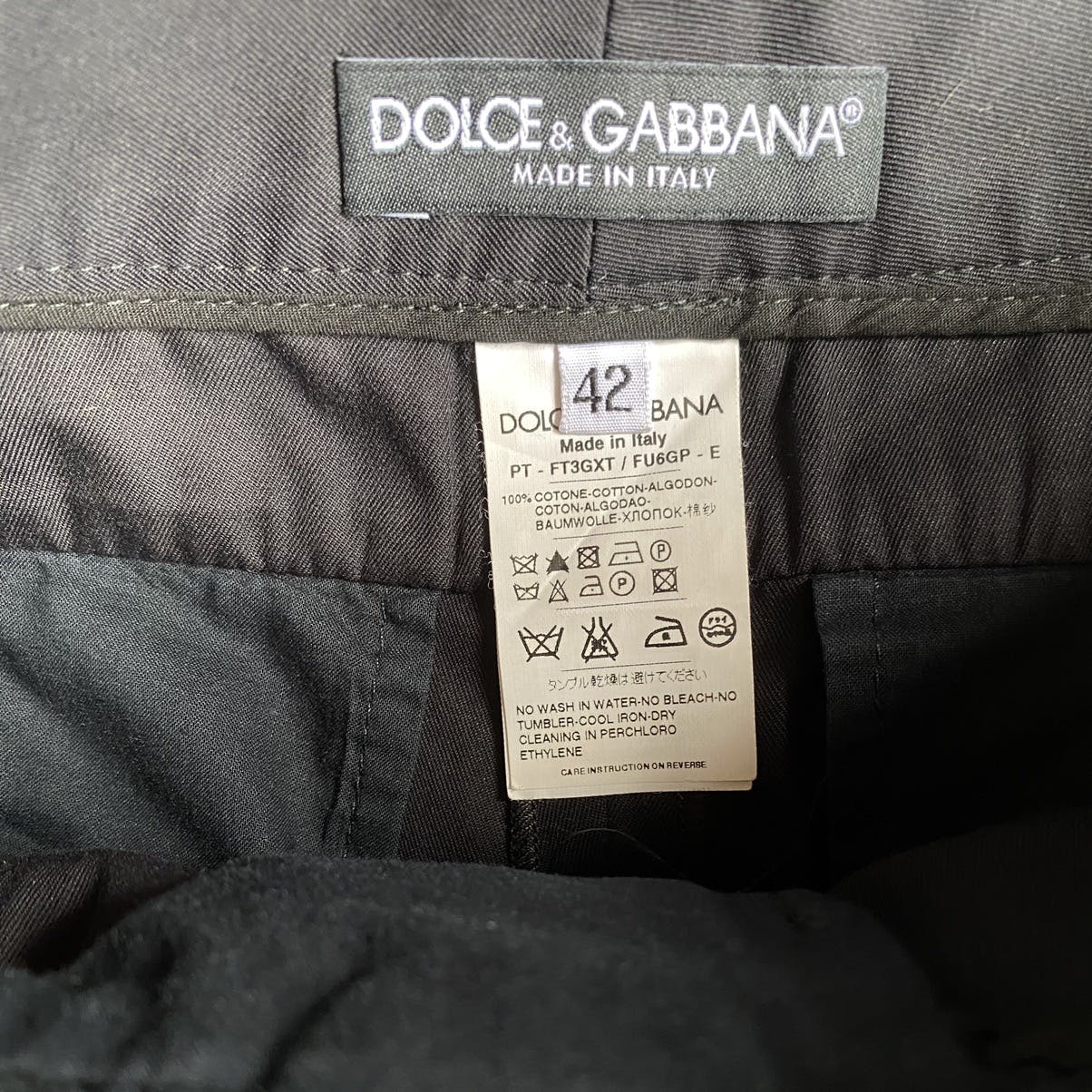 Dolce and Gabbana Pleated Cropped Pants - 4