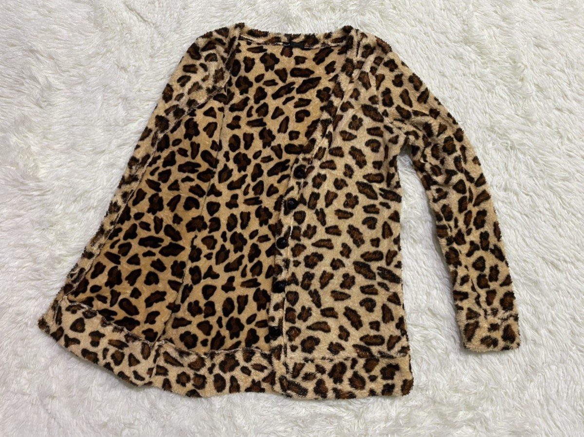 Cardigan - Vence Fleece Leopard Cardigan - 5