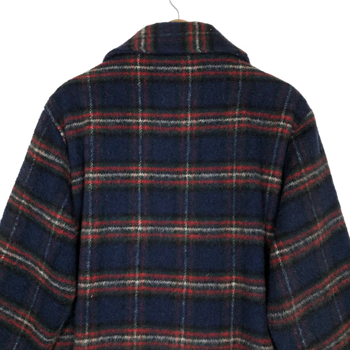 Vintage 90s Melton Outer Wear Wool Flannel Jacket - 11