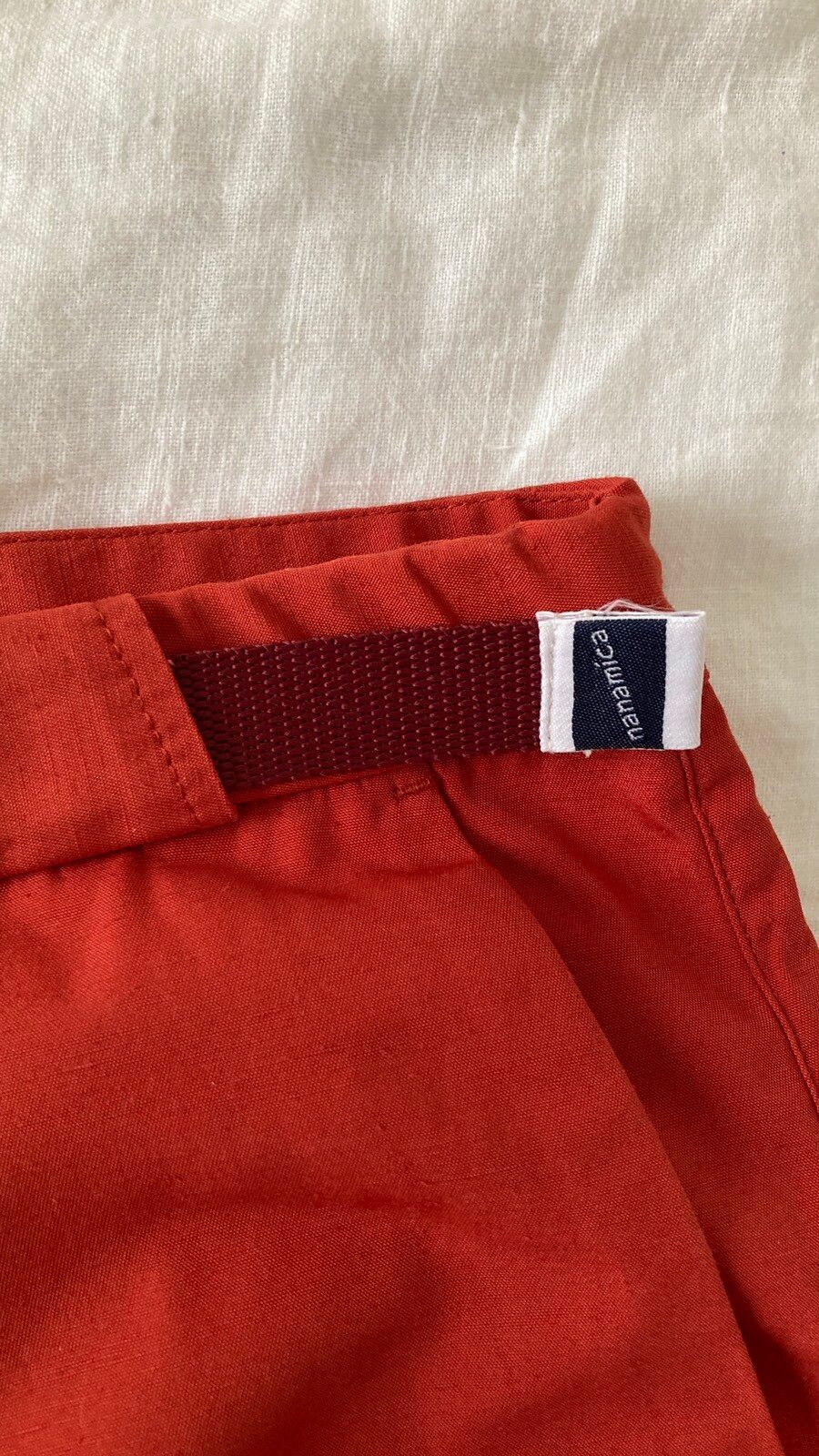 Nanamica - Deep Red Shorts - 34 - 5