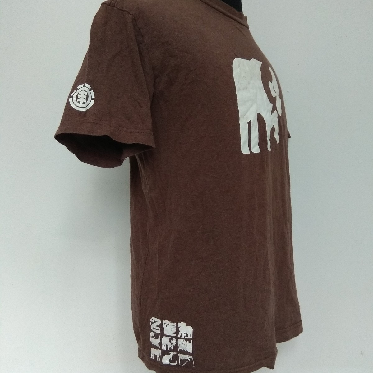 American Apparel - Vintage 90s Skateboard Big Logo Animal Graphic Tee - 3