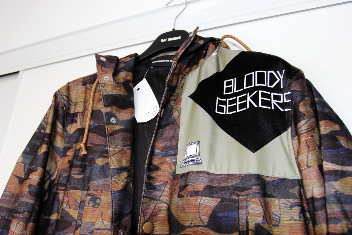 BNWT SS19 UNDERCOVER "BLOODY GEEKERS" CAMO COAT 2 - 4