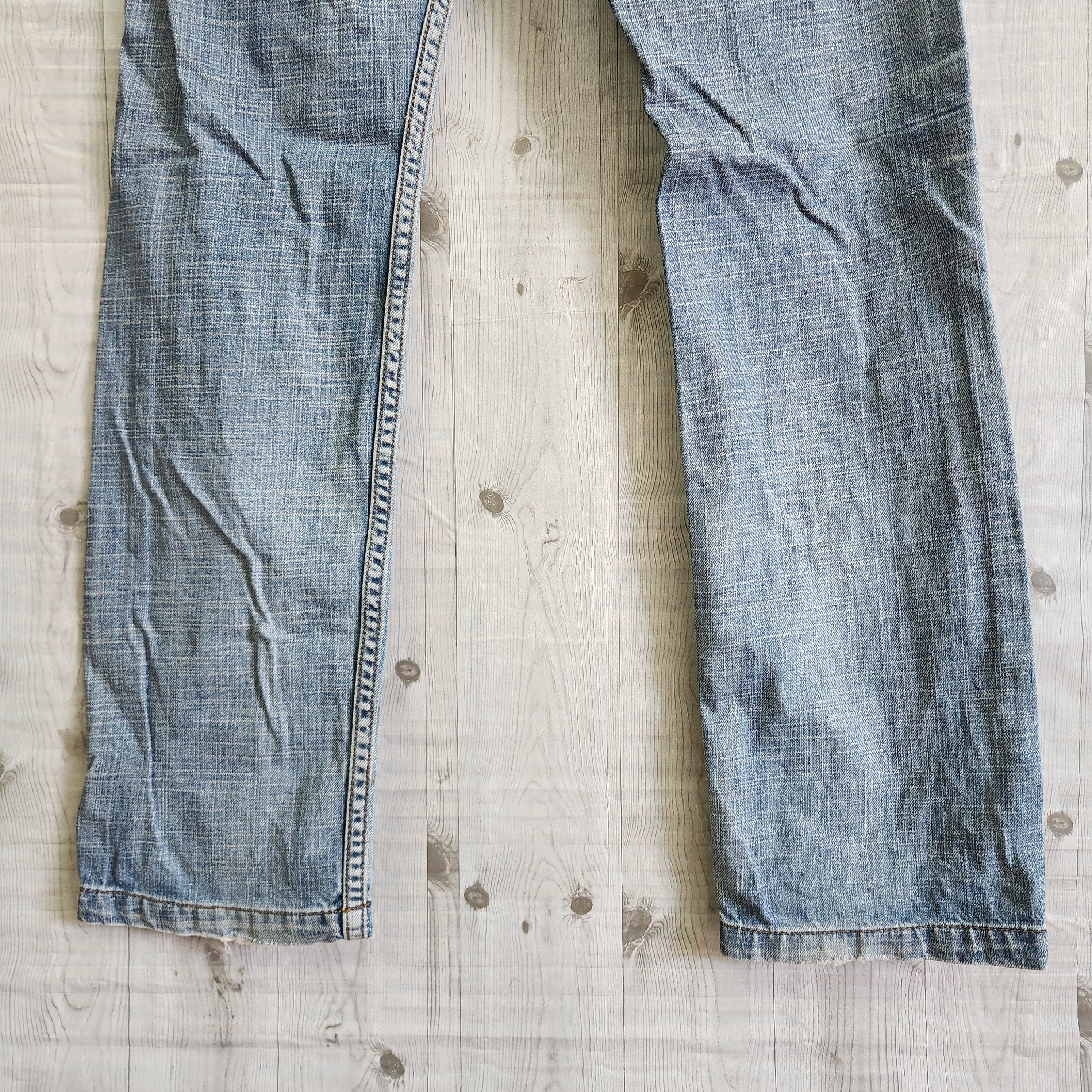 If Six Was Nine - Riobera Vintage Japan Denim Buttons Zipped Jeans - 7