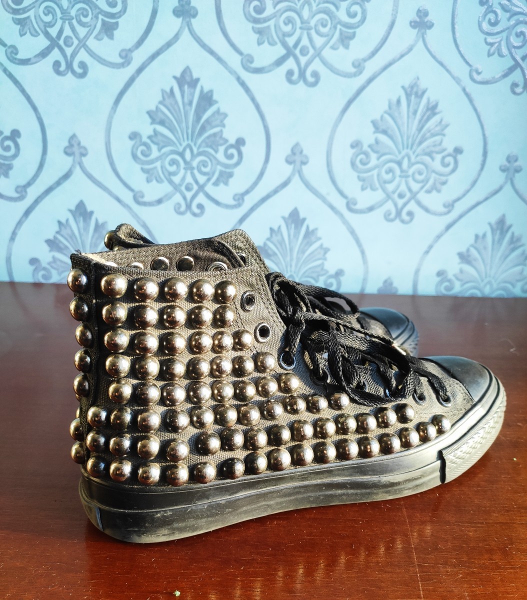 If Six Was Nine - GRAIL! Studded sneakers.Like Vivienne Westwood or Dior. - 2