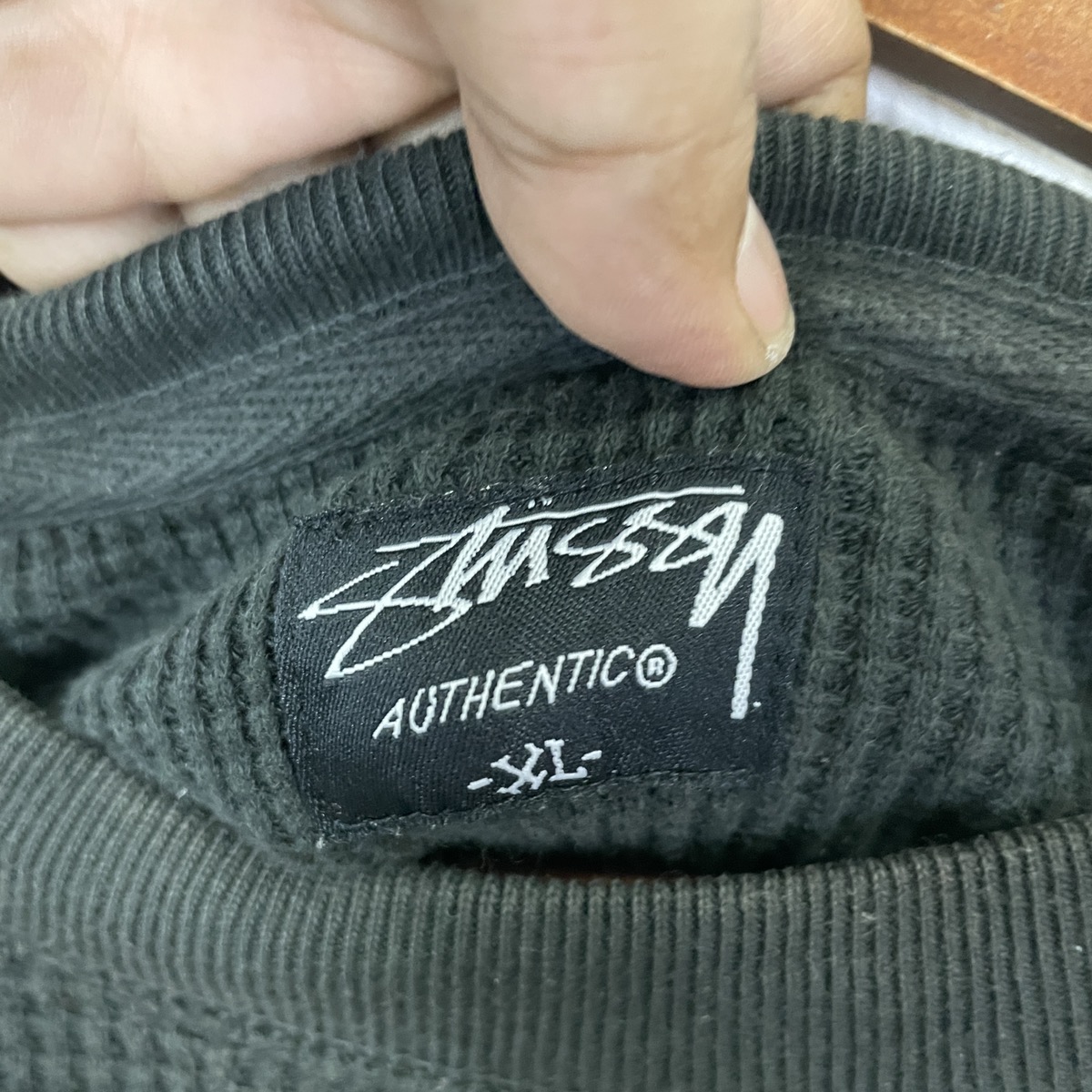 Stüssy Vintage Stussy Authentic Faded Long Sleeve Tee