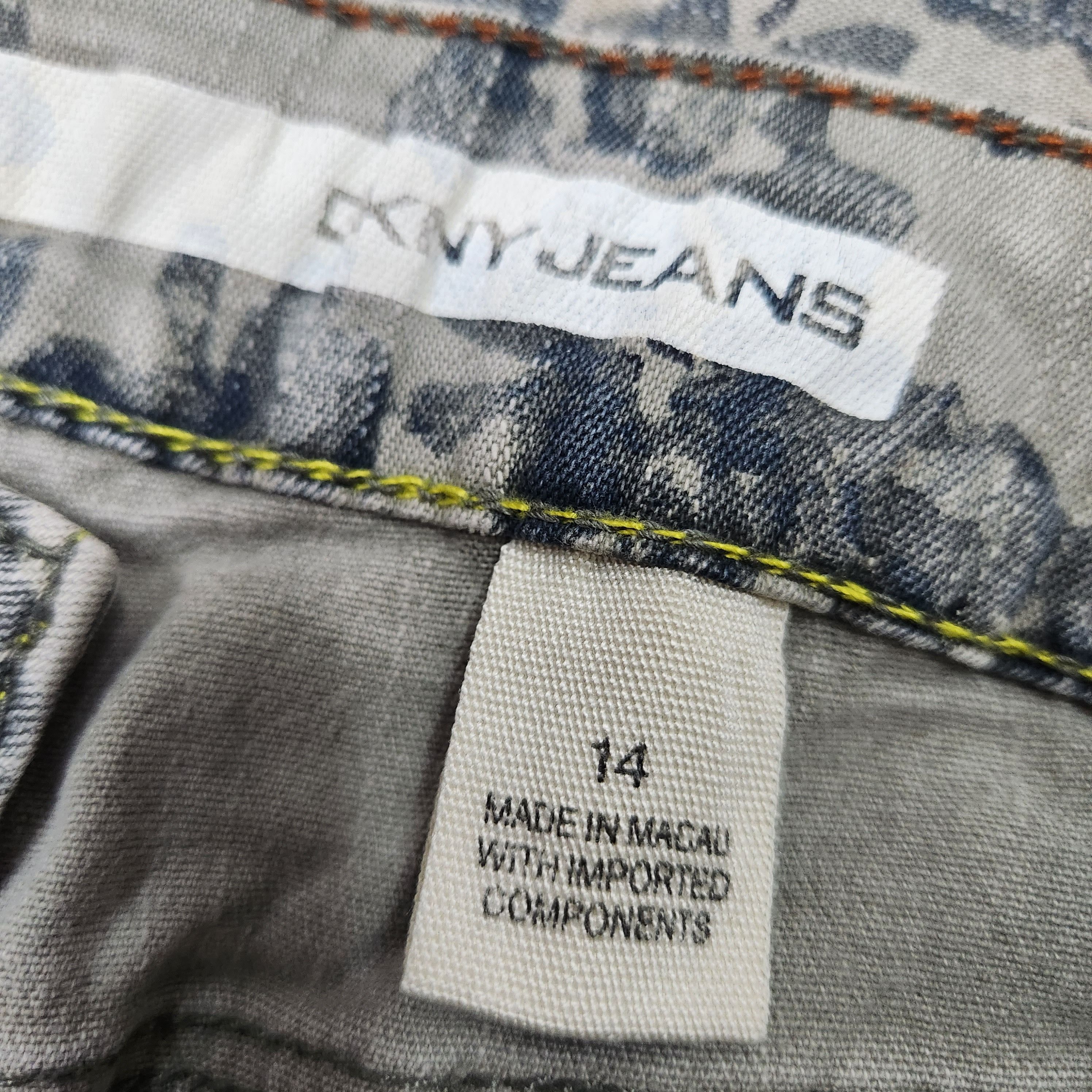 Vintage - Full Printed DKNY Pants Denim - 19
