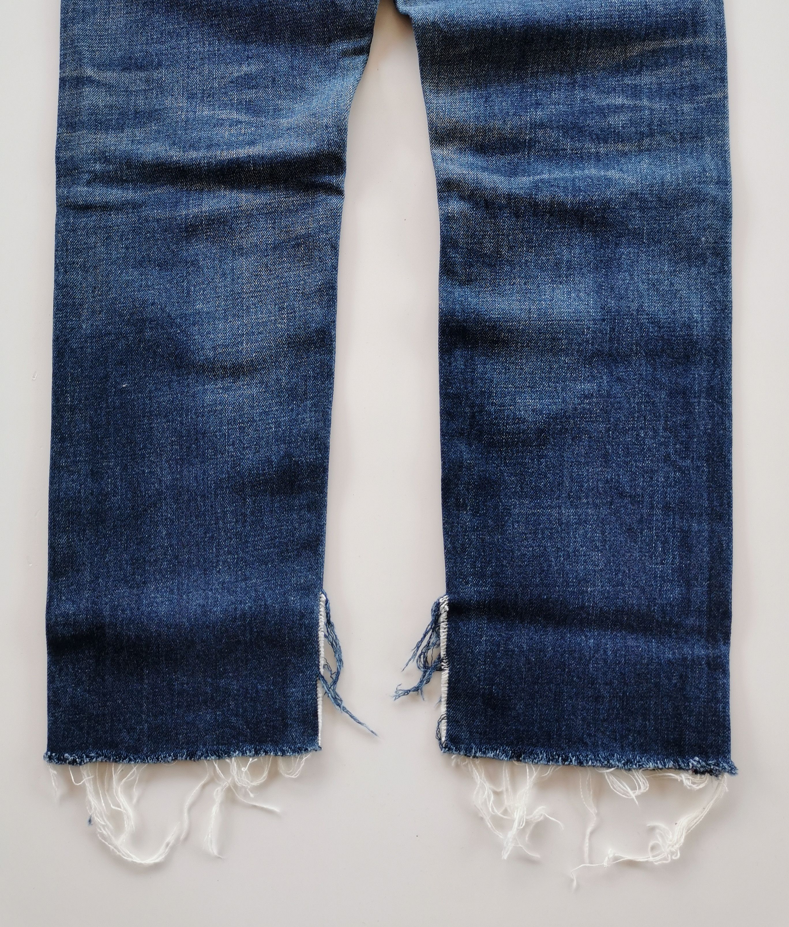 Vintage - Deep Blue Japan Cropped Jeans - 7