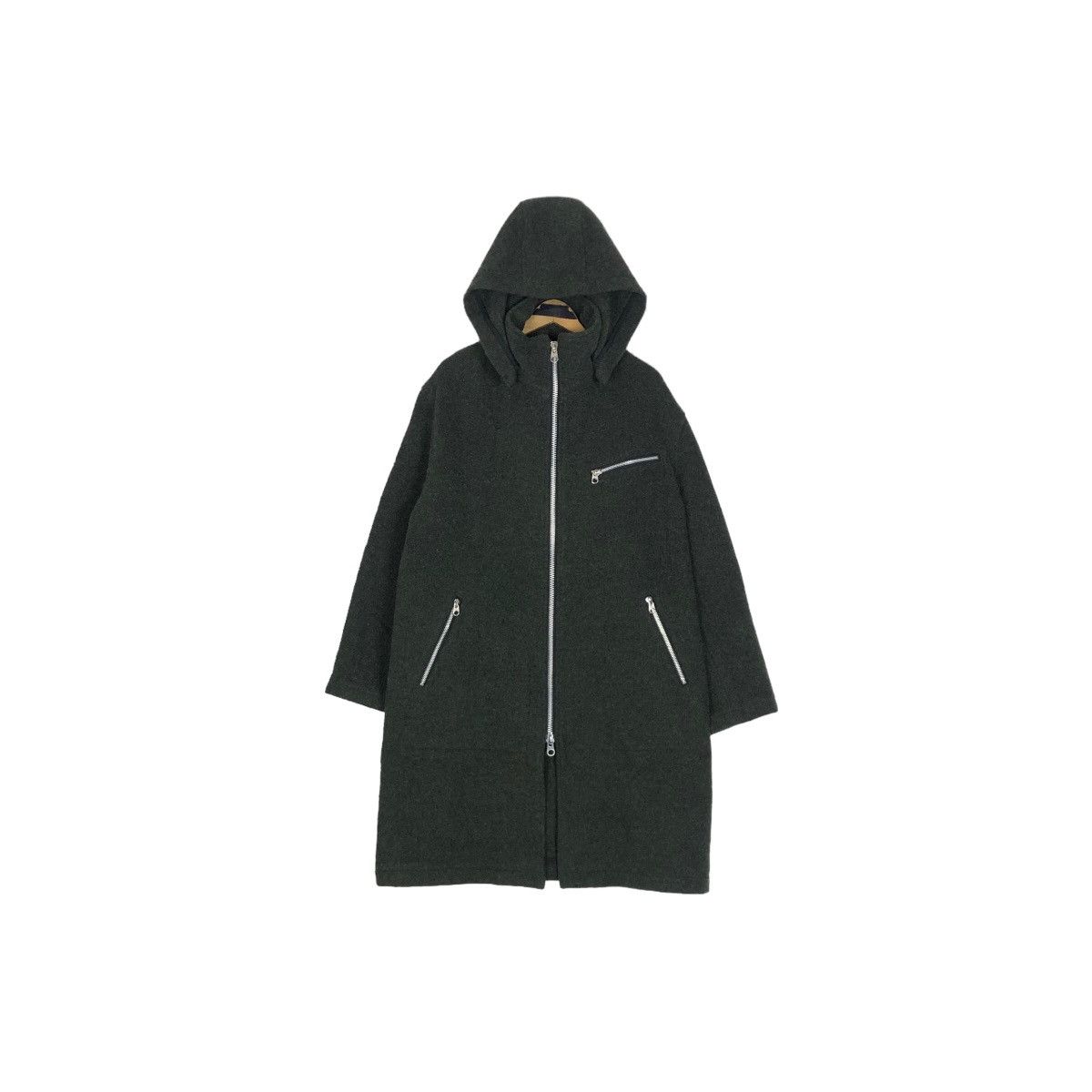 Vintage Yohji Yamamoto A.A.R x D’Urban Hooded Wool Parka - 3