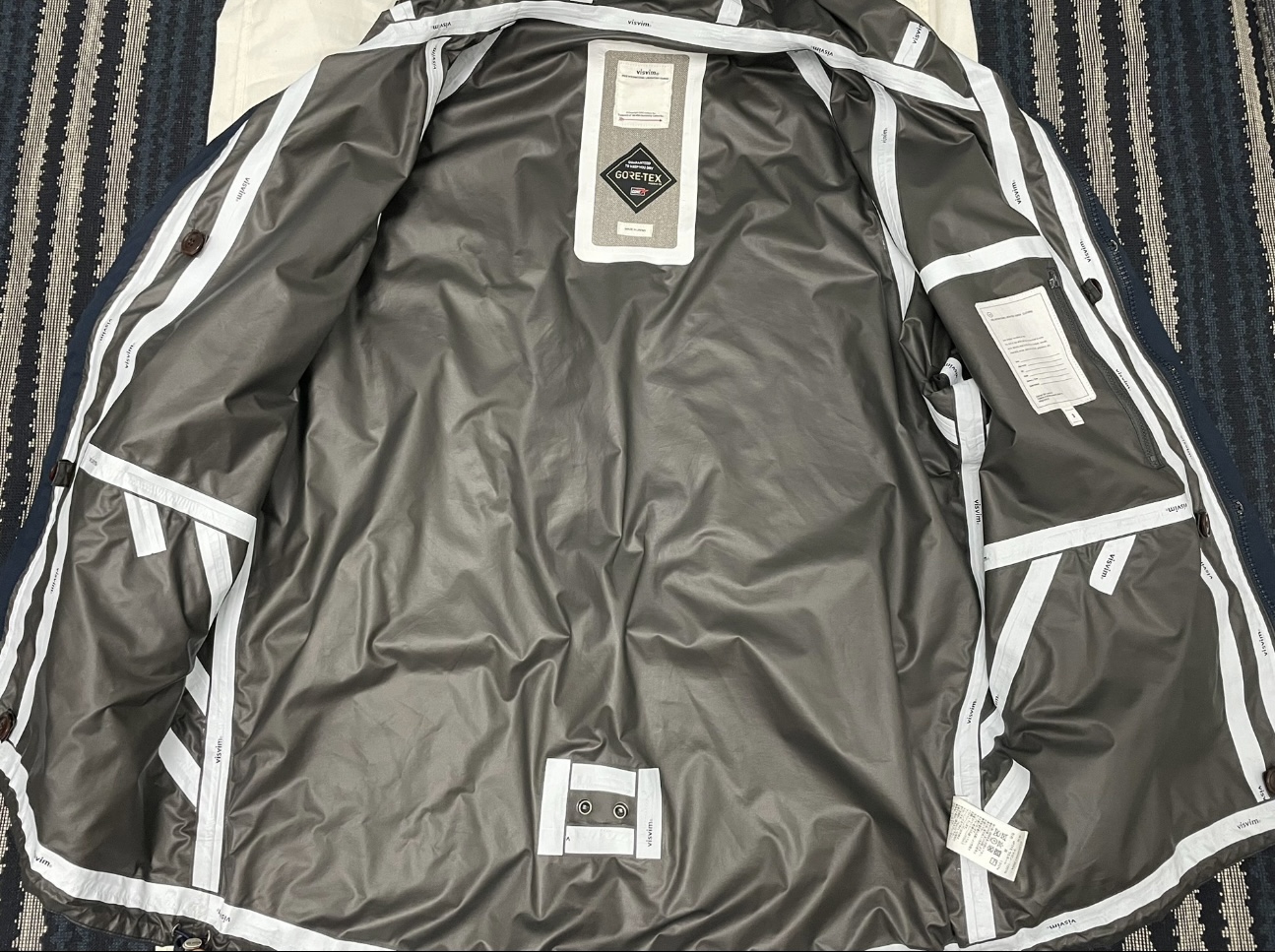 visvim NOMAD JKT 2.5L NAVY | ubvintage | REVERSIBLE