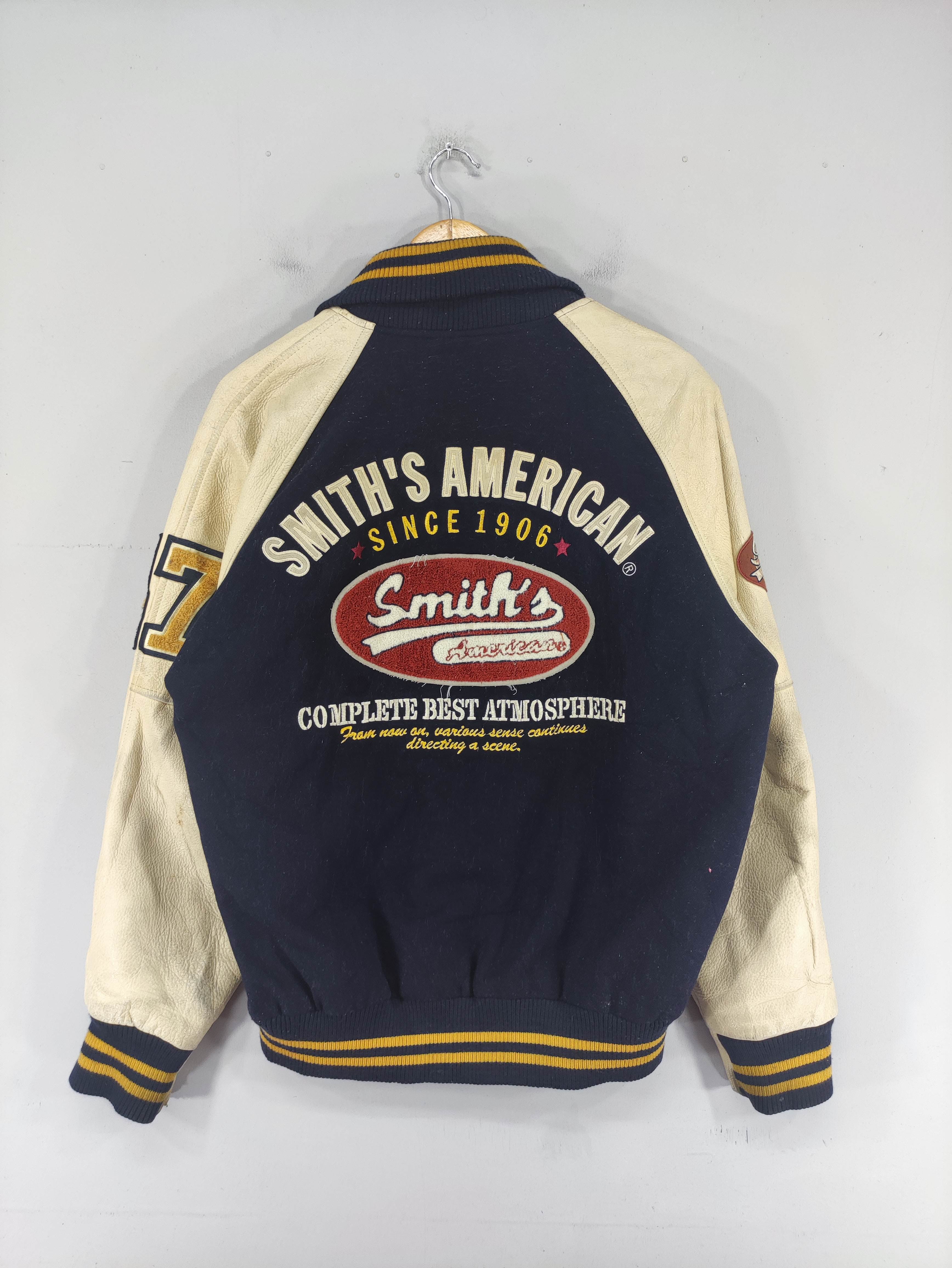 Vintage Smith's American Varsity Jacket Sleeve Leather - 14