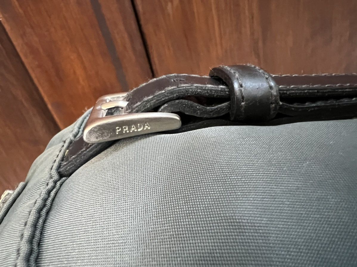 Prada Sling Bag Grey Nylon - 7