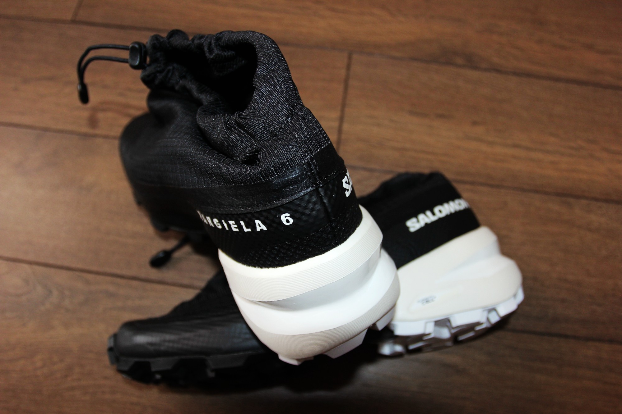 BNWT SS23 MAISON MARGIELA x SALOMON CROSS LOW BLK 39.5 - 4