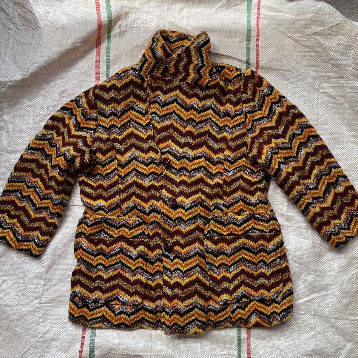 Vintage Pret & Porter Knit Inspired By Coogi Sweater Japan - 15