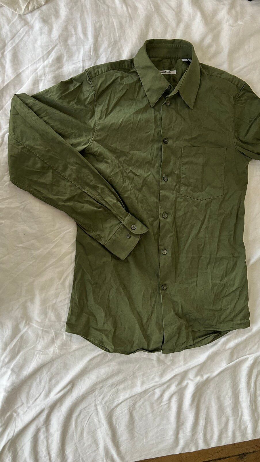 Iridescent Button Up Shirt - 39/15.5 - MII - 2