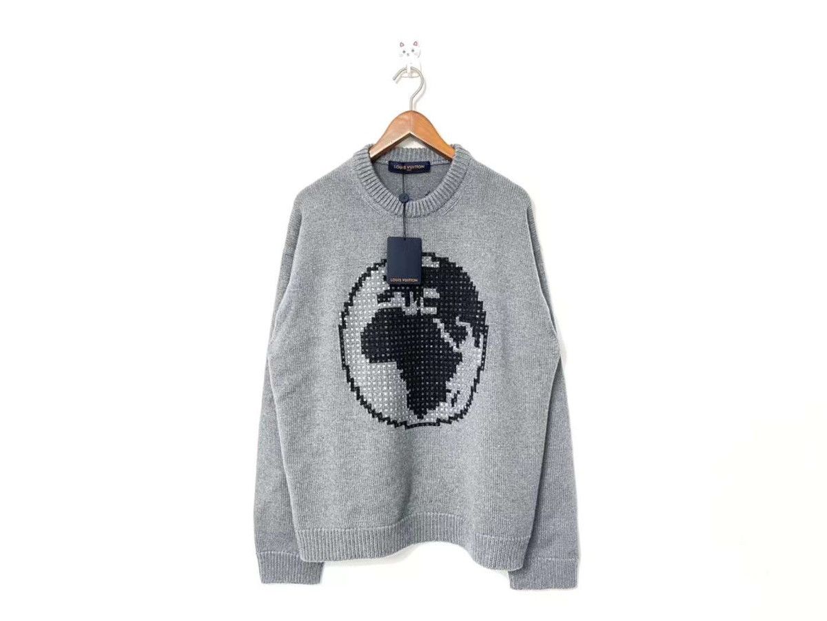 FW19 crystal earth sweater - 1