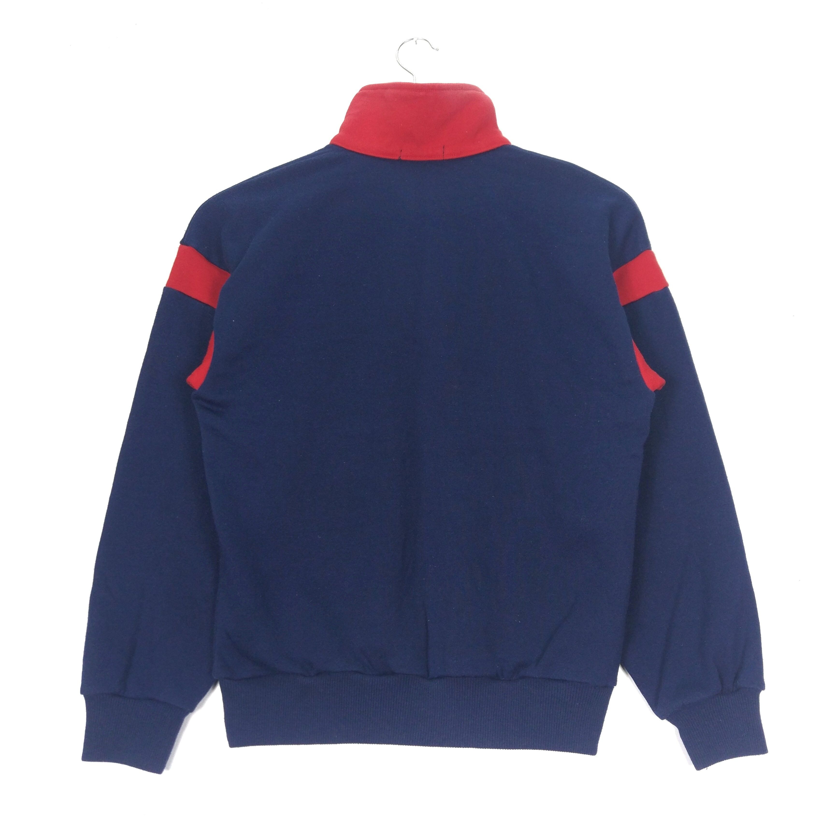 Vintage 90s Adidas Trefoil Halfzip Jumper Sweatshirt - 2