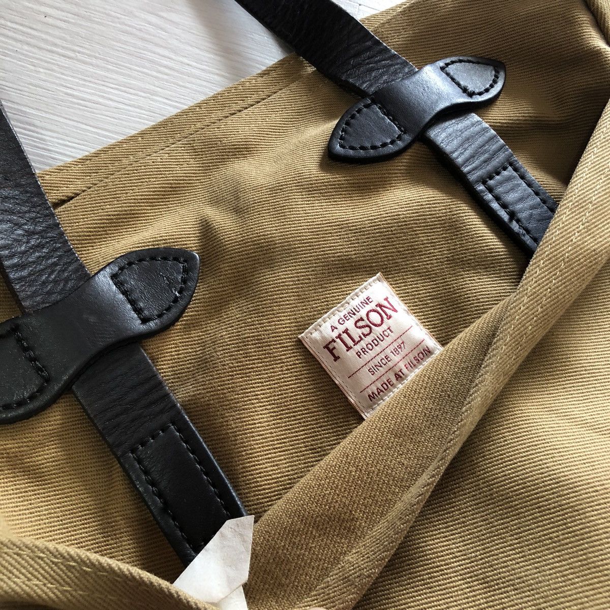 FILSON RUGGED TWILL TOTE BAG - 2