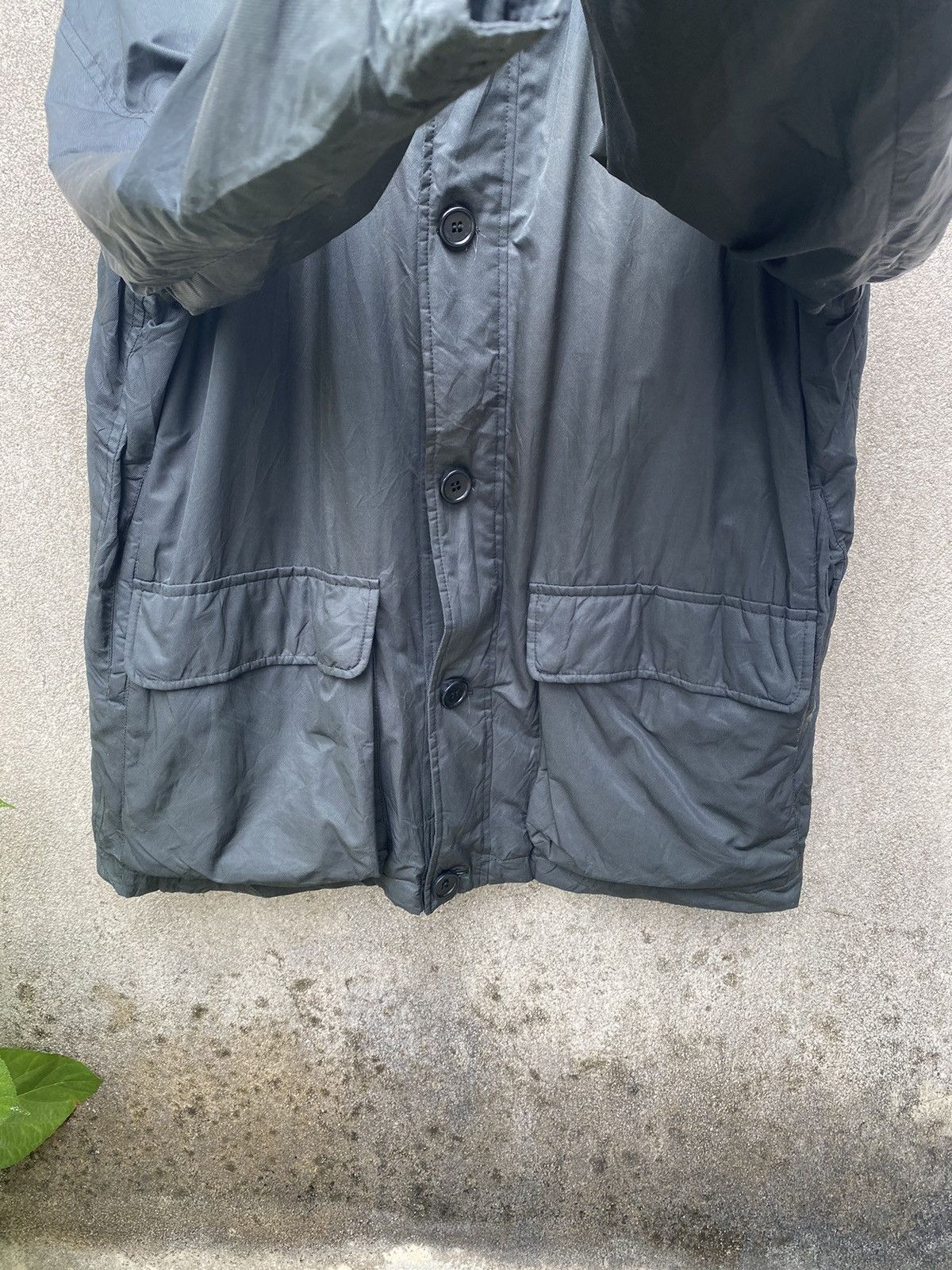 Hugo Boss Waxed Long Island Jacket Double Collar Leather - 6