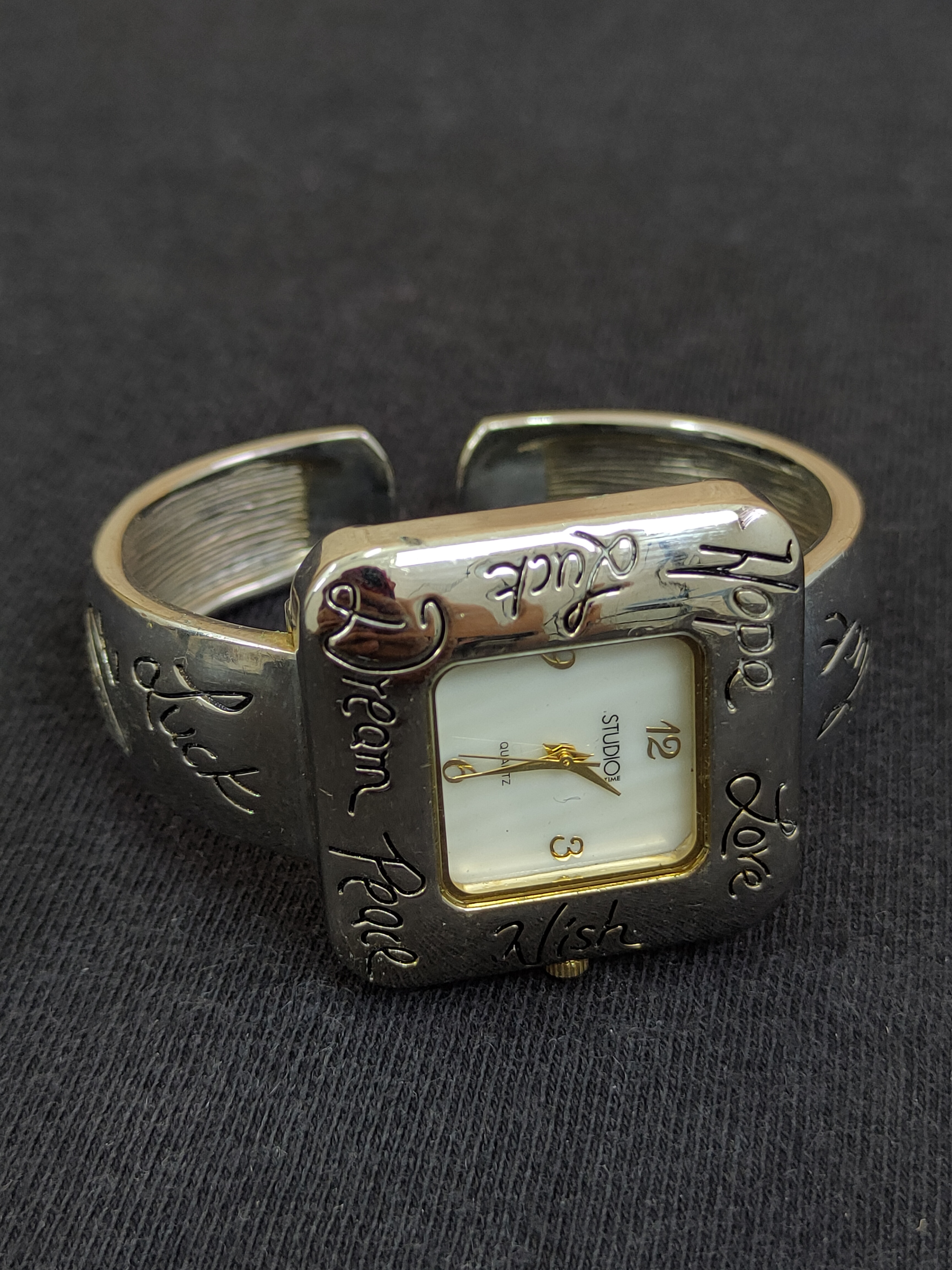 Japanese Brand - Studio Time watch like bracelet art design - 2