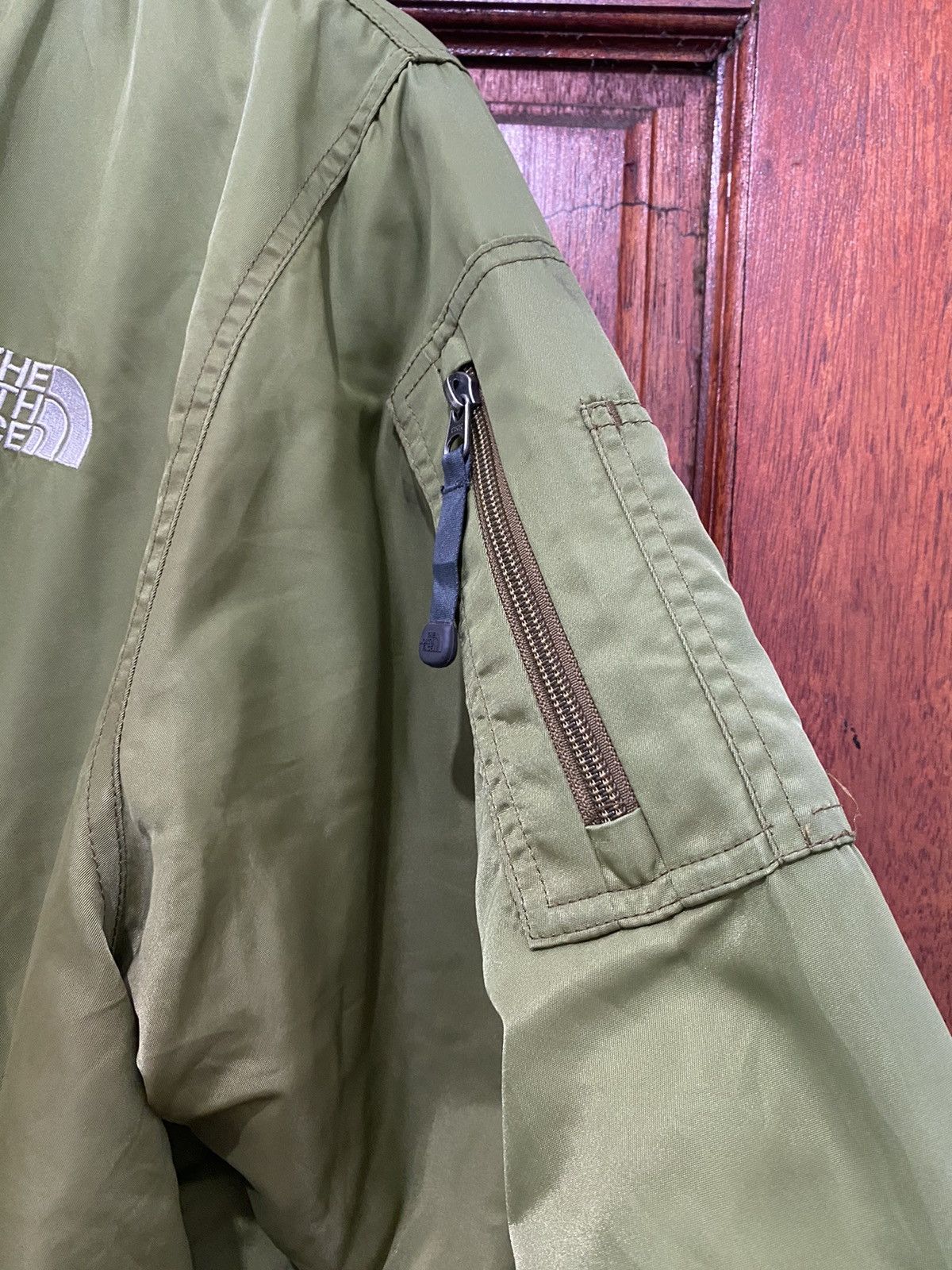 The North Face Ma-1 Jacket Design Military Olive Green - 5