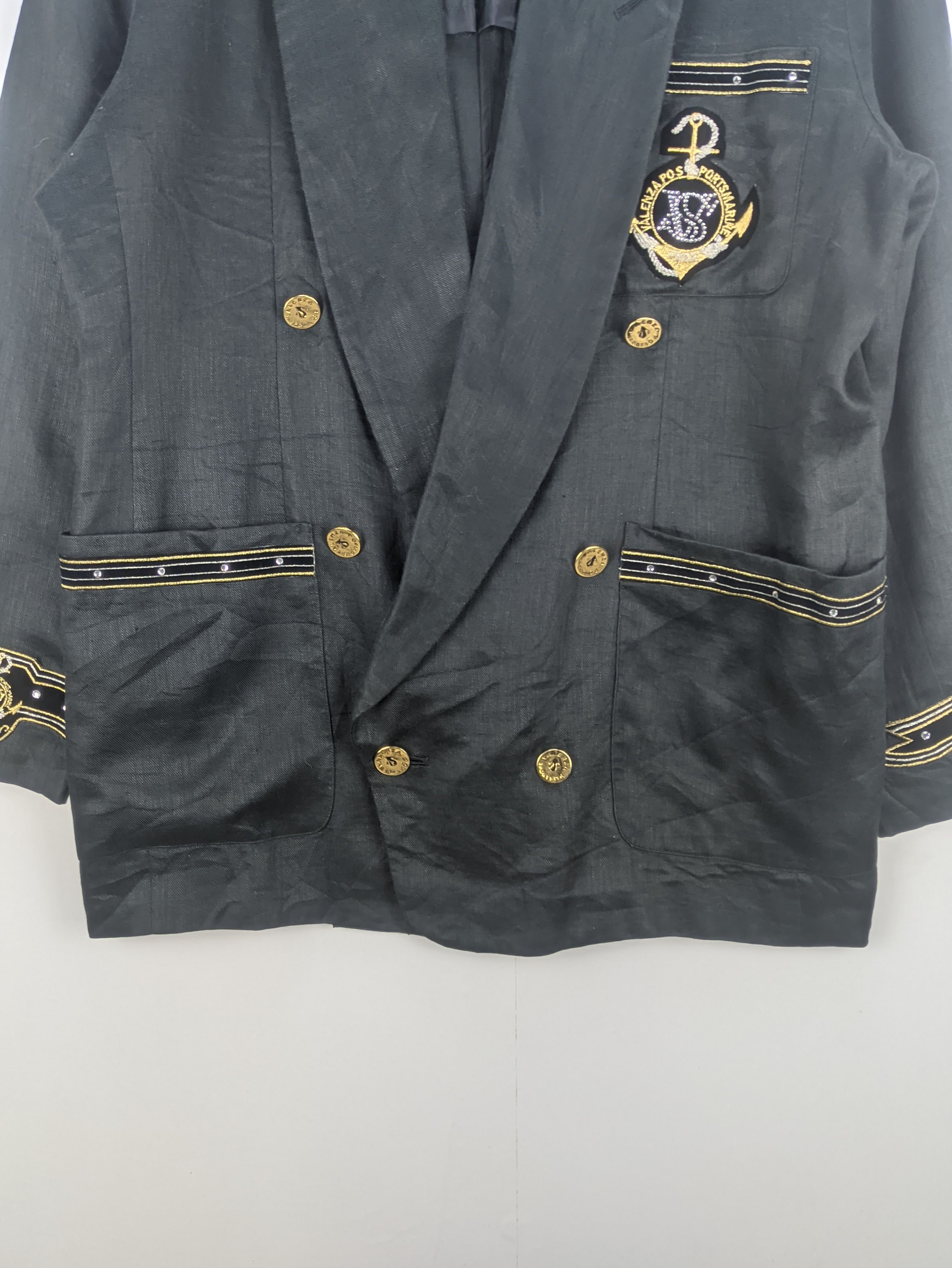 Steals🔥Vintage Coat Jacket by Valenza Po Military Style - 7