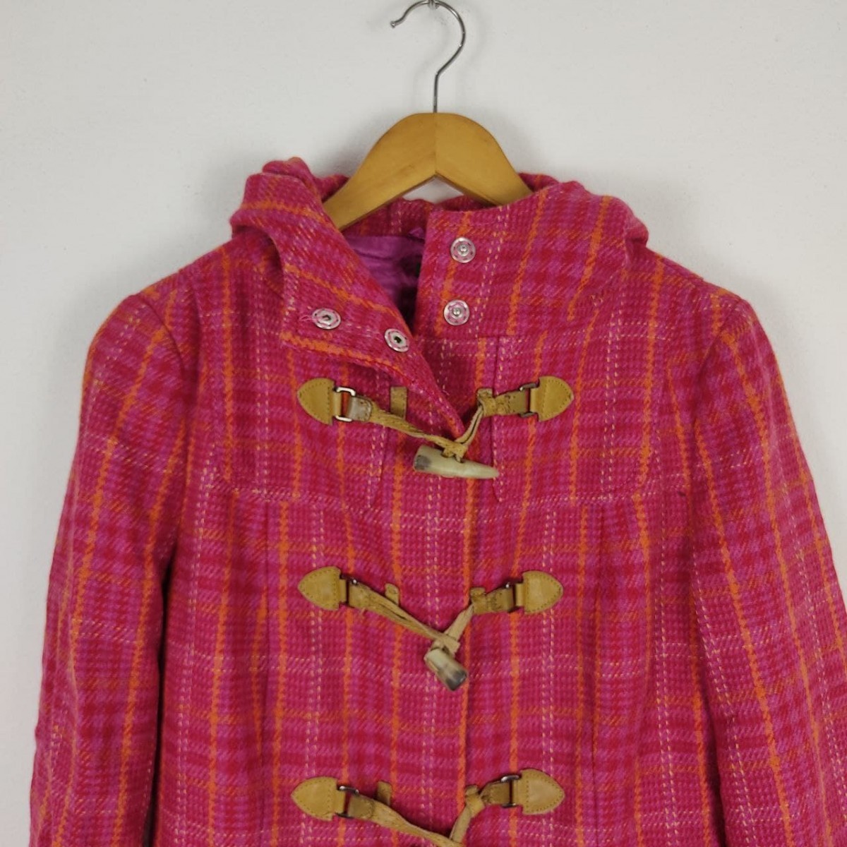 Benetton - United Colors of Wool Hoodie Parka Long Jacket - 4