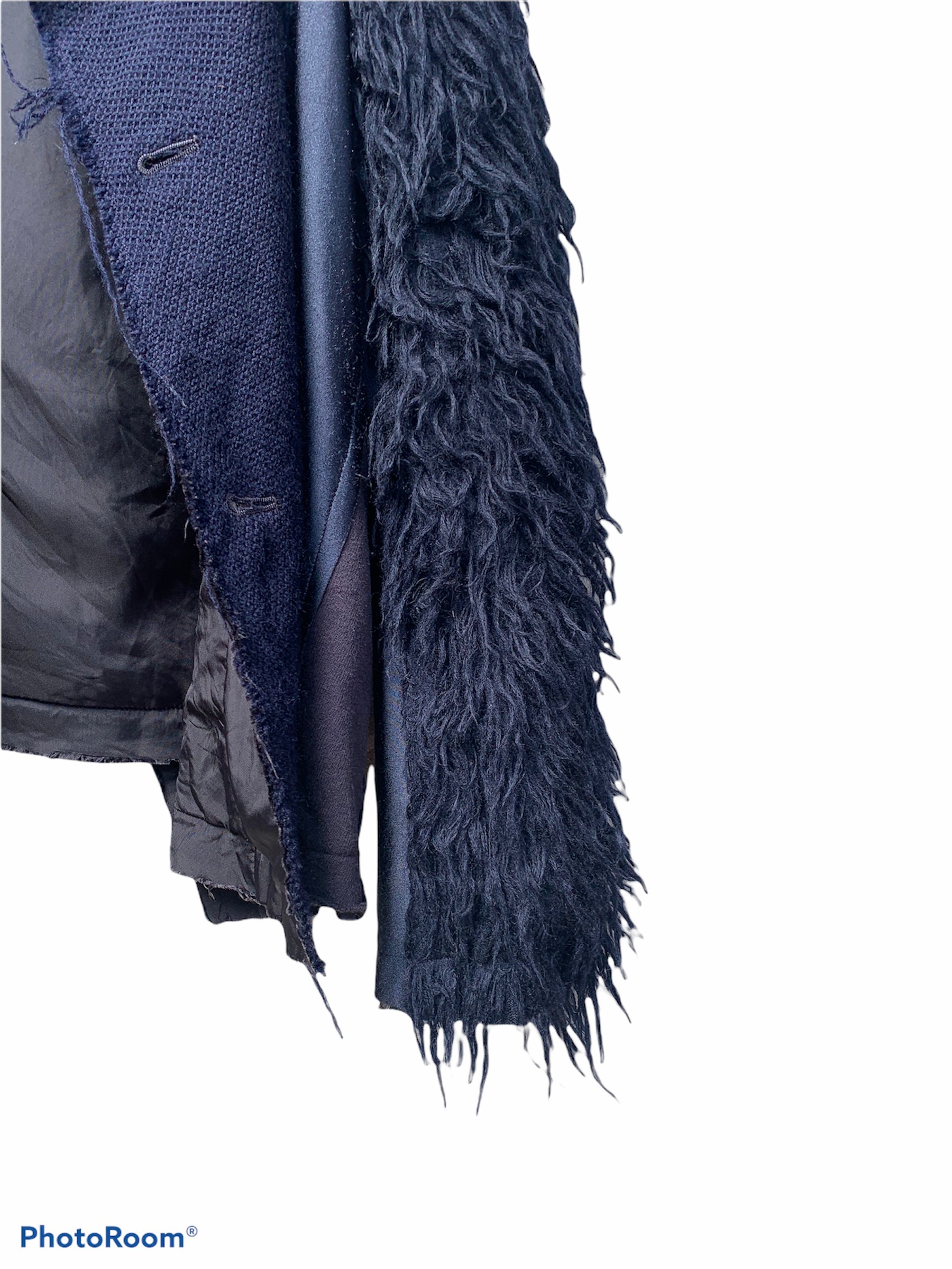 Vintage Undercover 00 Melting Pot Fur Cardigan - 11