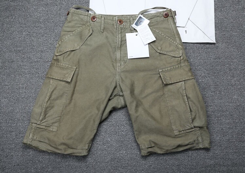 Visvim Eiger Giza Shorts Grey - 1